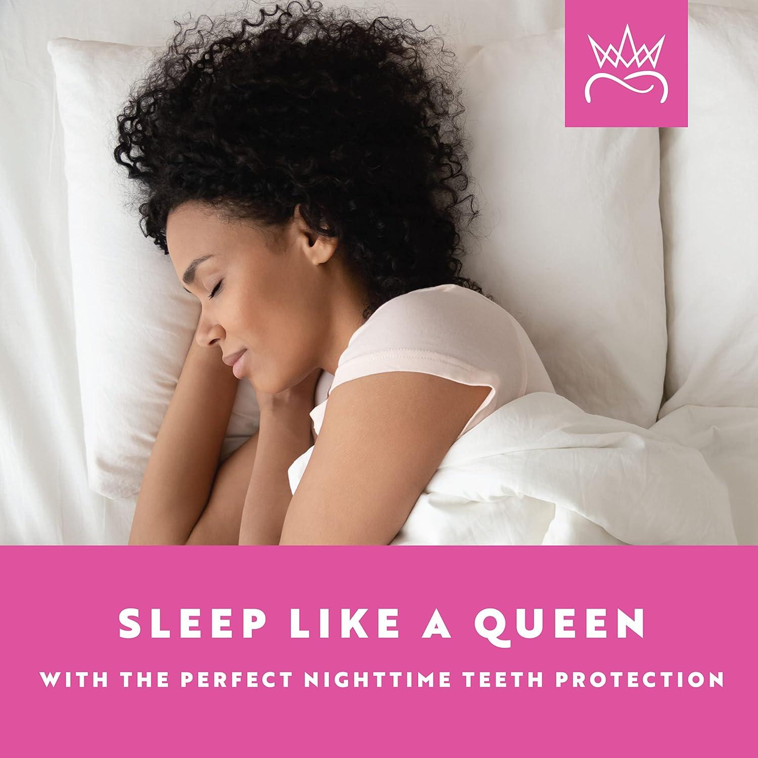 Protector Bucal Nocturno Profesional CUSTMBITE Rosa 2 Pzs