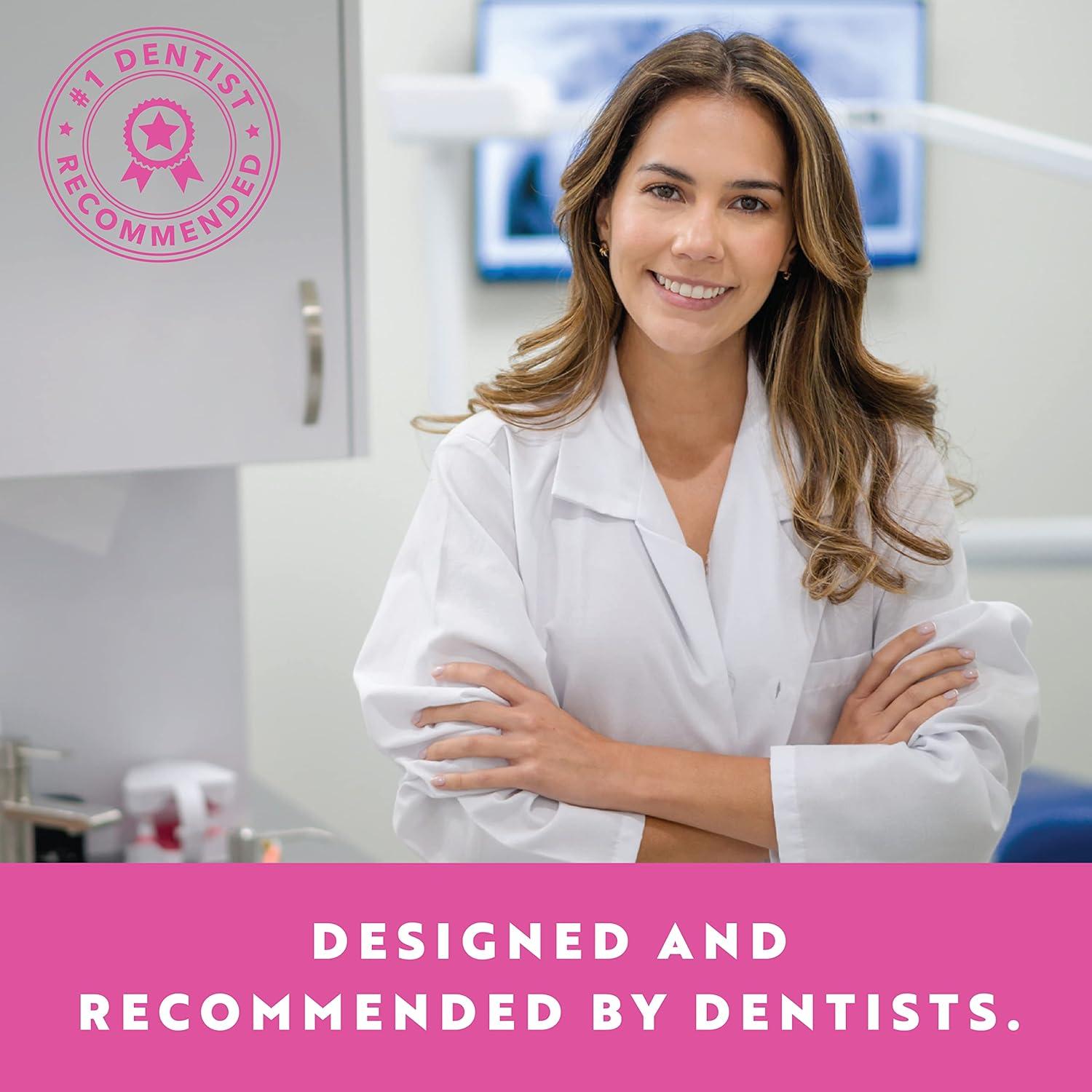 Protector Bucal Nocturno Profesional CUSTMBITE Rosa 2 Pzs