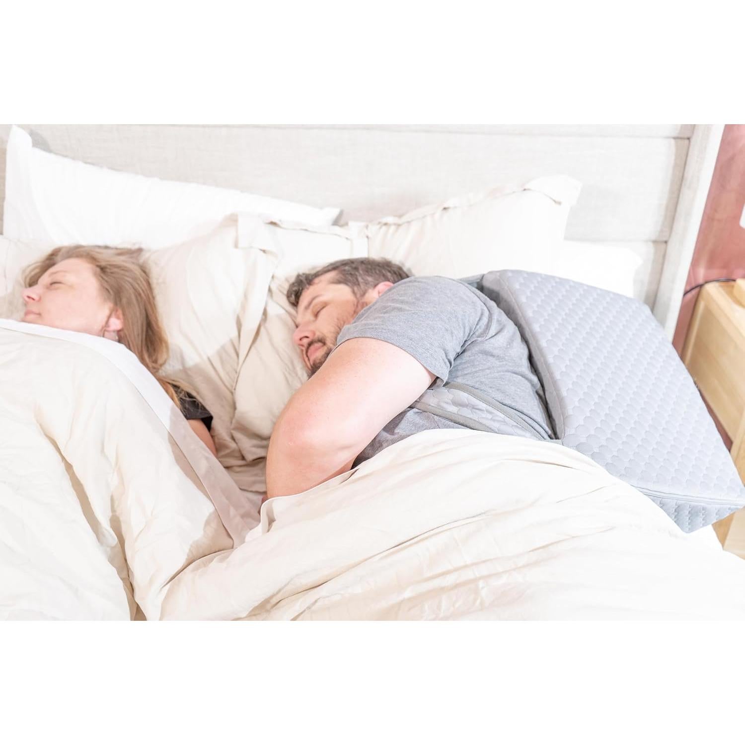 Cojín Posicional SafeSlumber para Apnea del Sueño - Espuma Viscoelástica