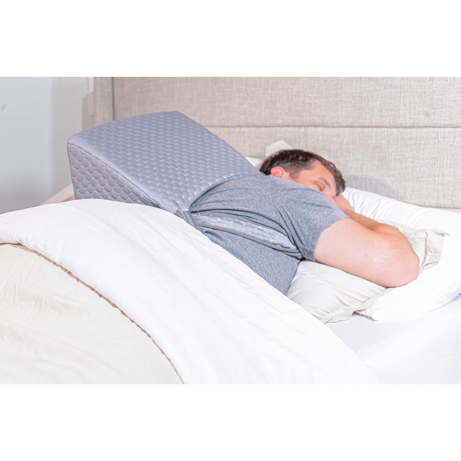 Cojín Posicional SafeSlumber para Apnea del Sueño - Espuma Viscoelástica