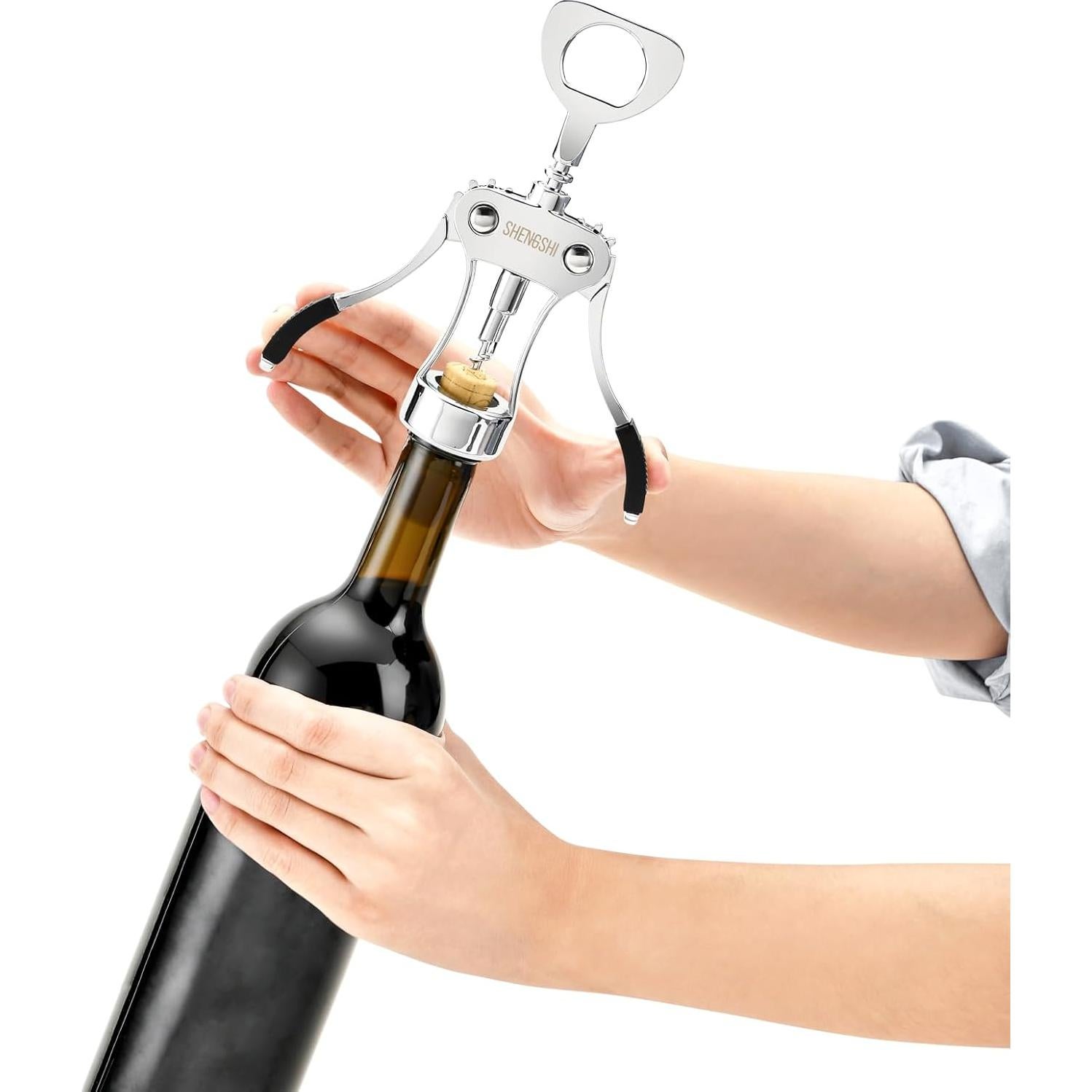 Abrebotellas de Vino SHENGSHI con Sacacorchos Multifuncional