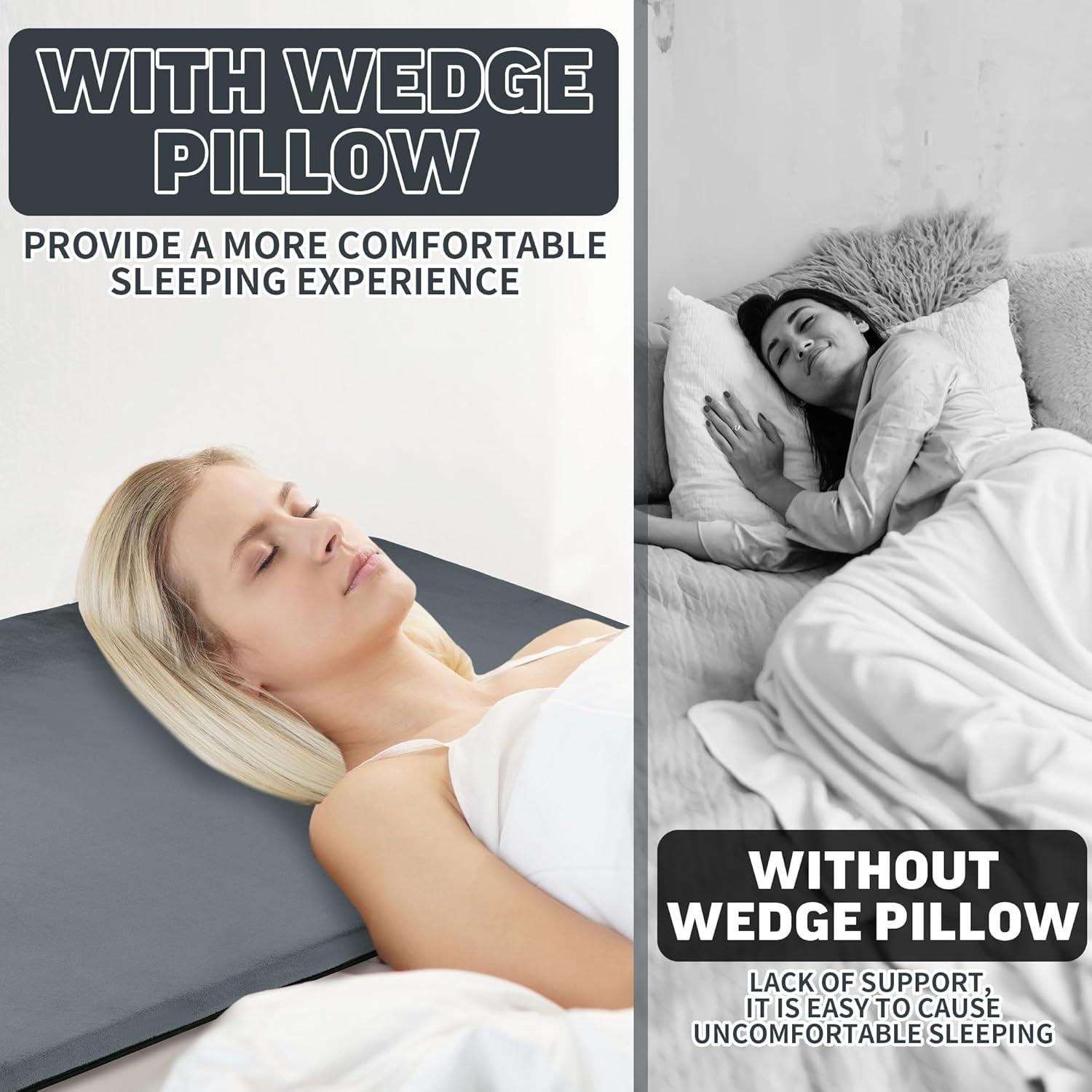 Almohada en Cuña MABOZOO 152x58x15 cm con Bolsa