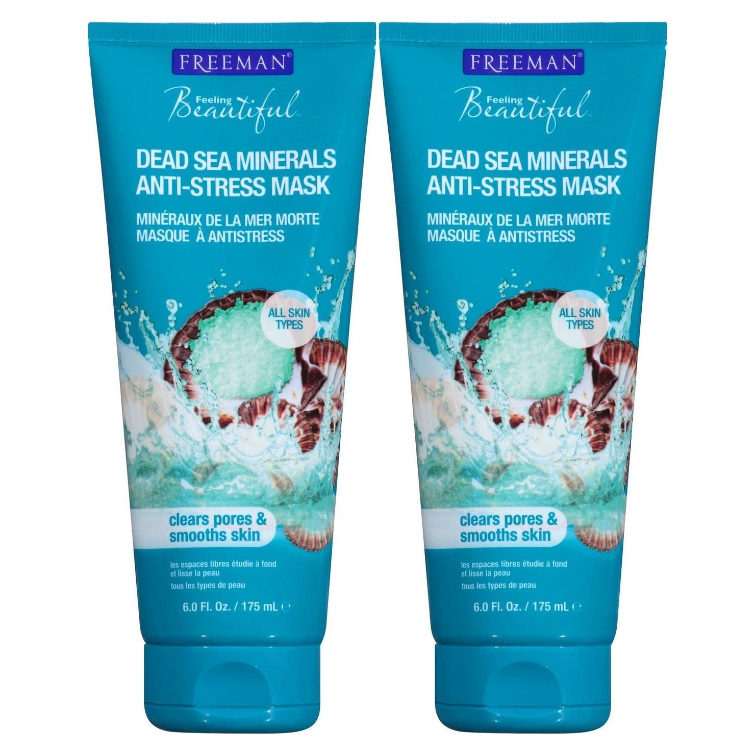 Mascarilla Facial Anti-Estrés Freeman 2 Paquetes 170 g