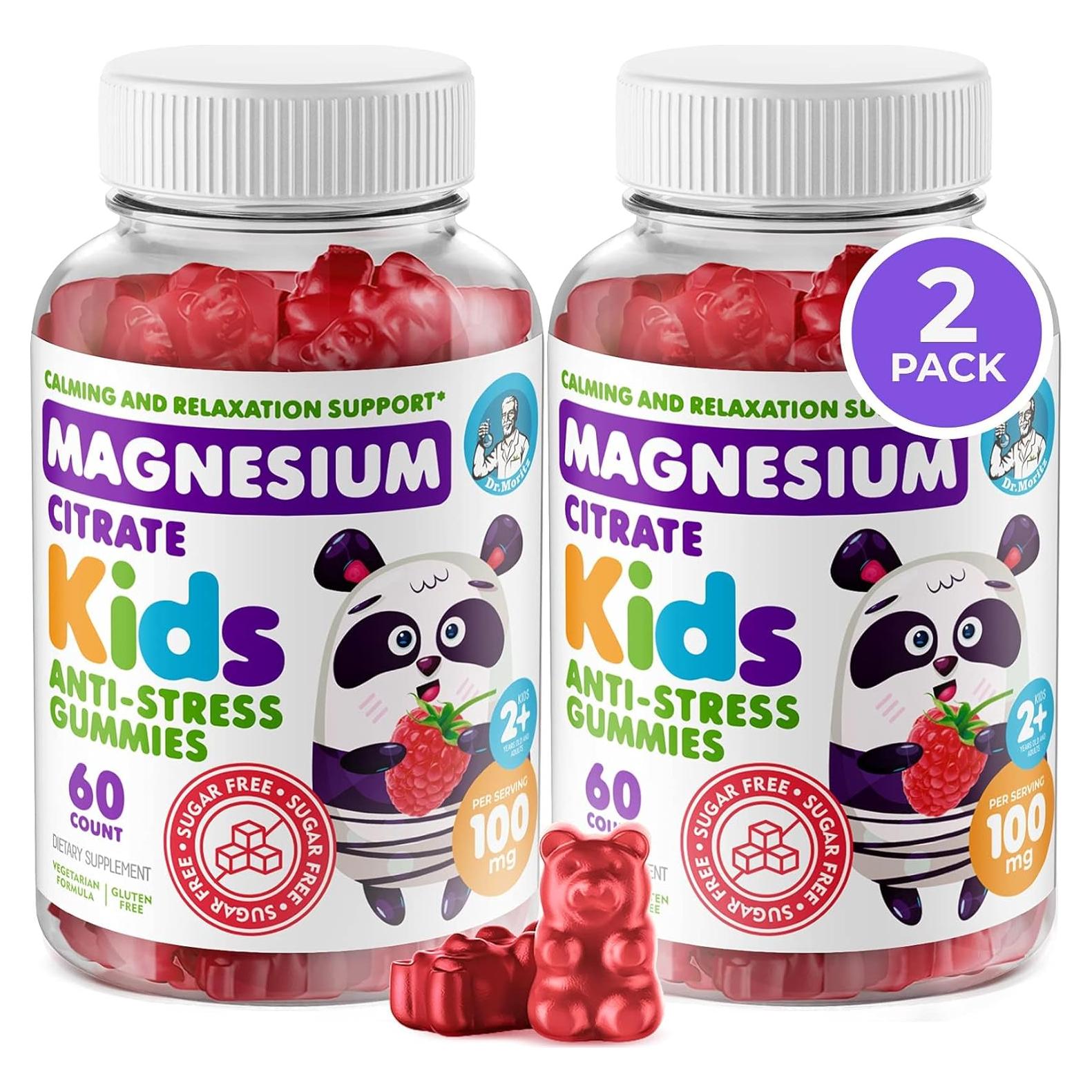 Gominolas de Magnesio Sin Azúcar Dr. Moritz 120 Unidades