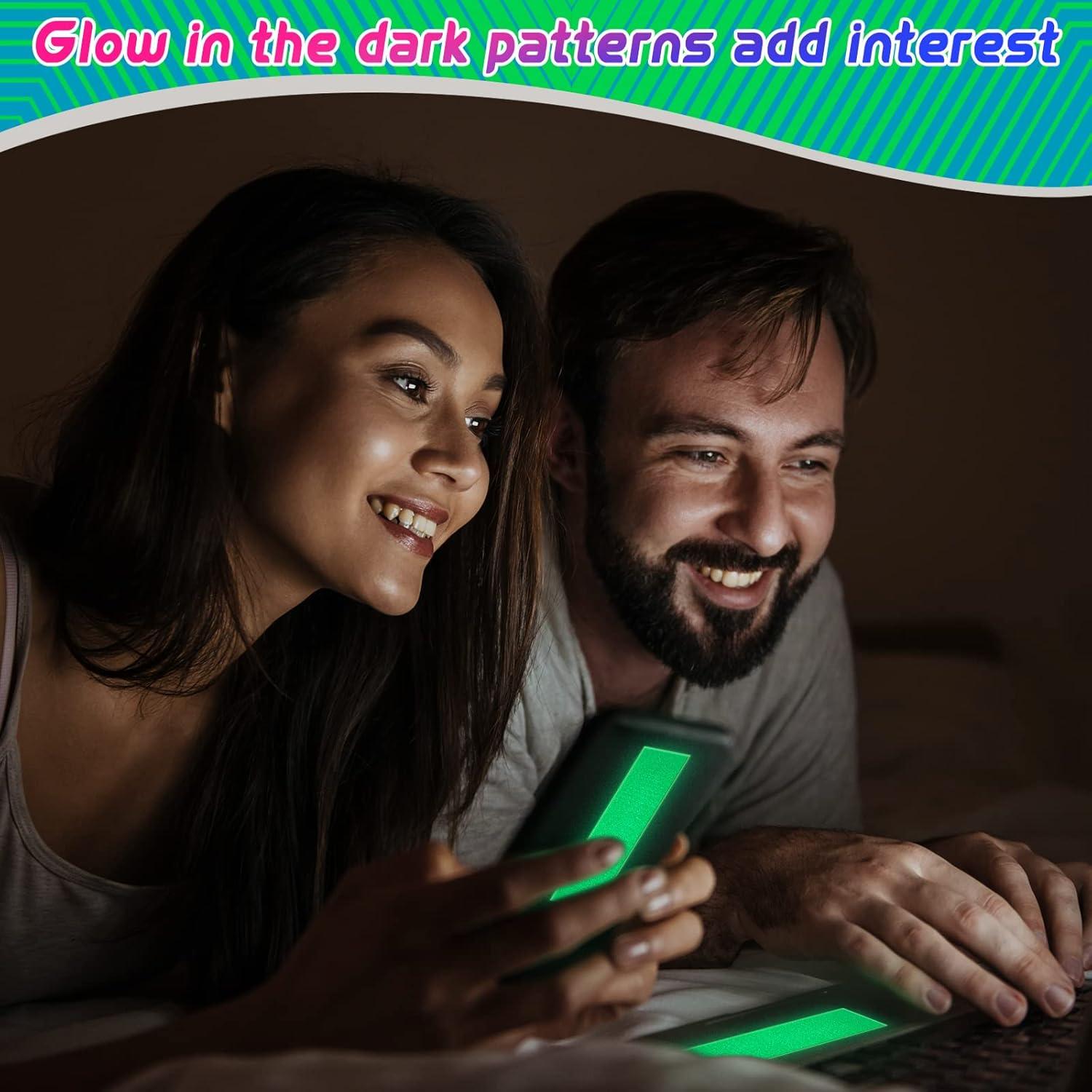 36 Pegatinas Sensoriales Gersoniel Luminiscentes Anti Estrés