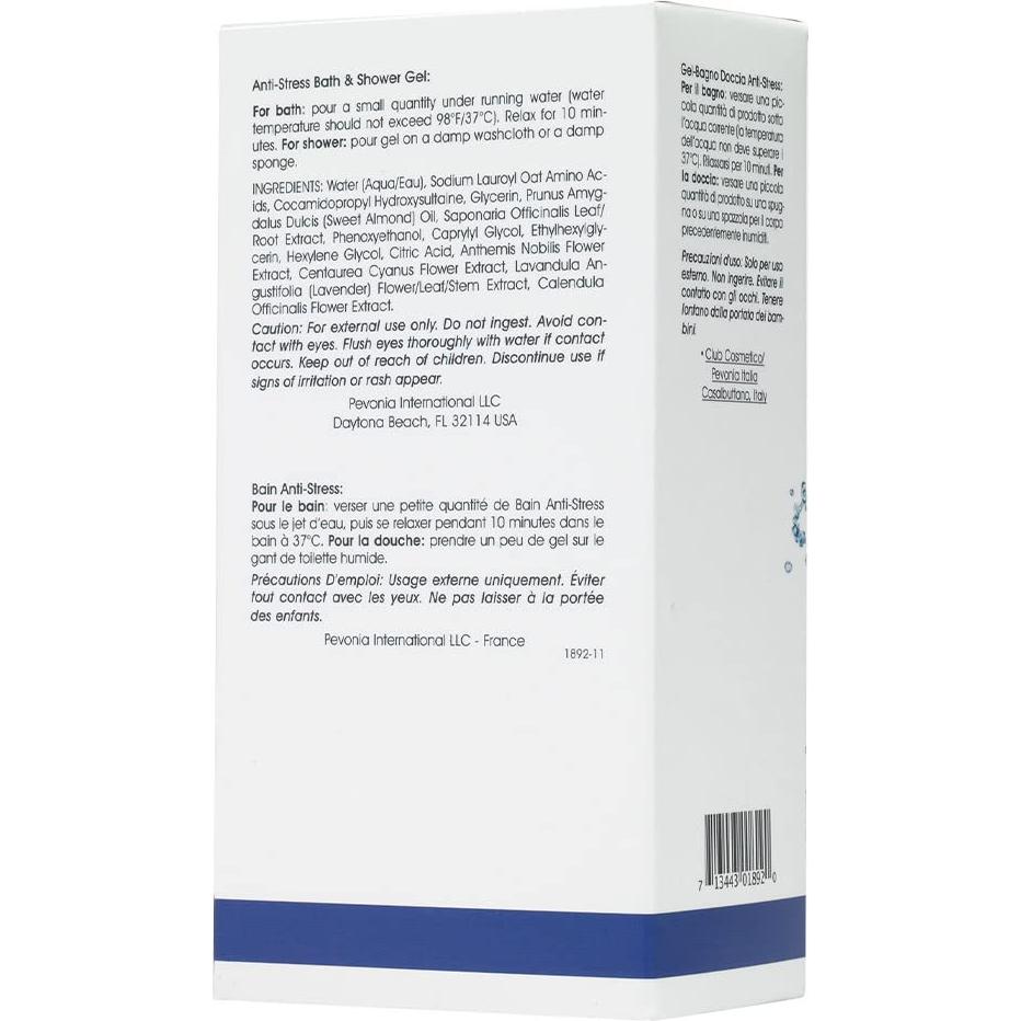 Gel de Baño y Ducha Antiestrés Pevonia 150 ml