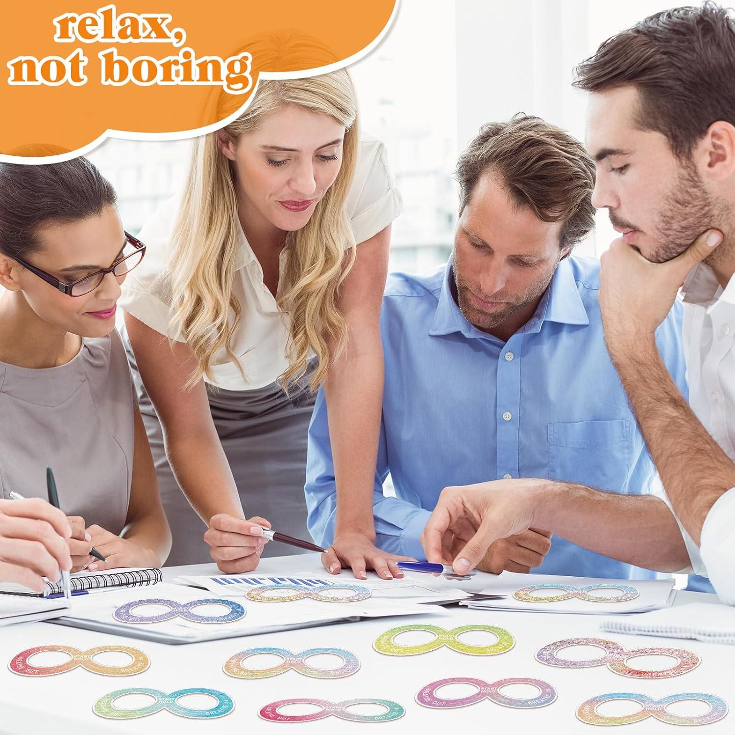 Etiquetas Sensoriales Crtiin 50 Piezas Alivio Estrés Adulto