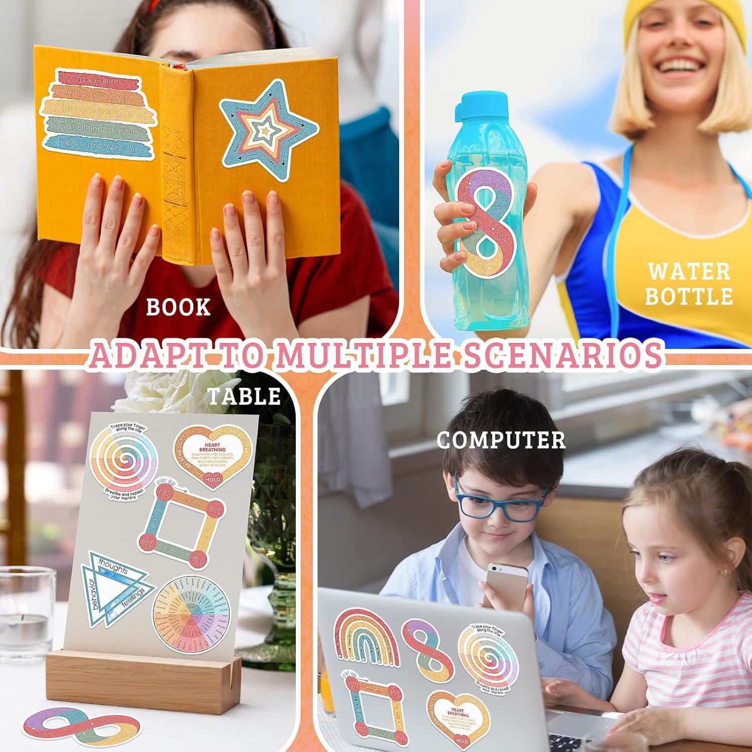 80 Stickers Sensoriales de Ansiedad Crtiin - Calma Mental