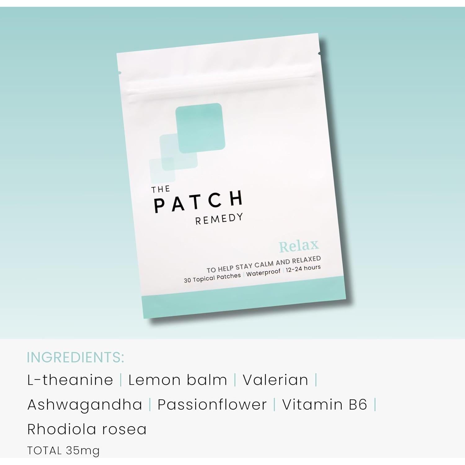 Parches de Relajación The Patch Remedy 30 Parches Calmantes