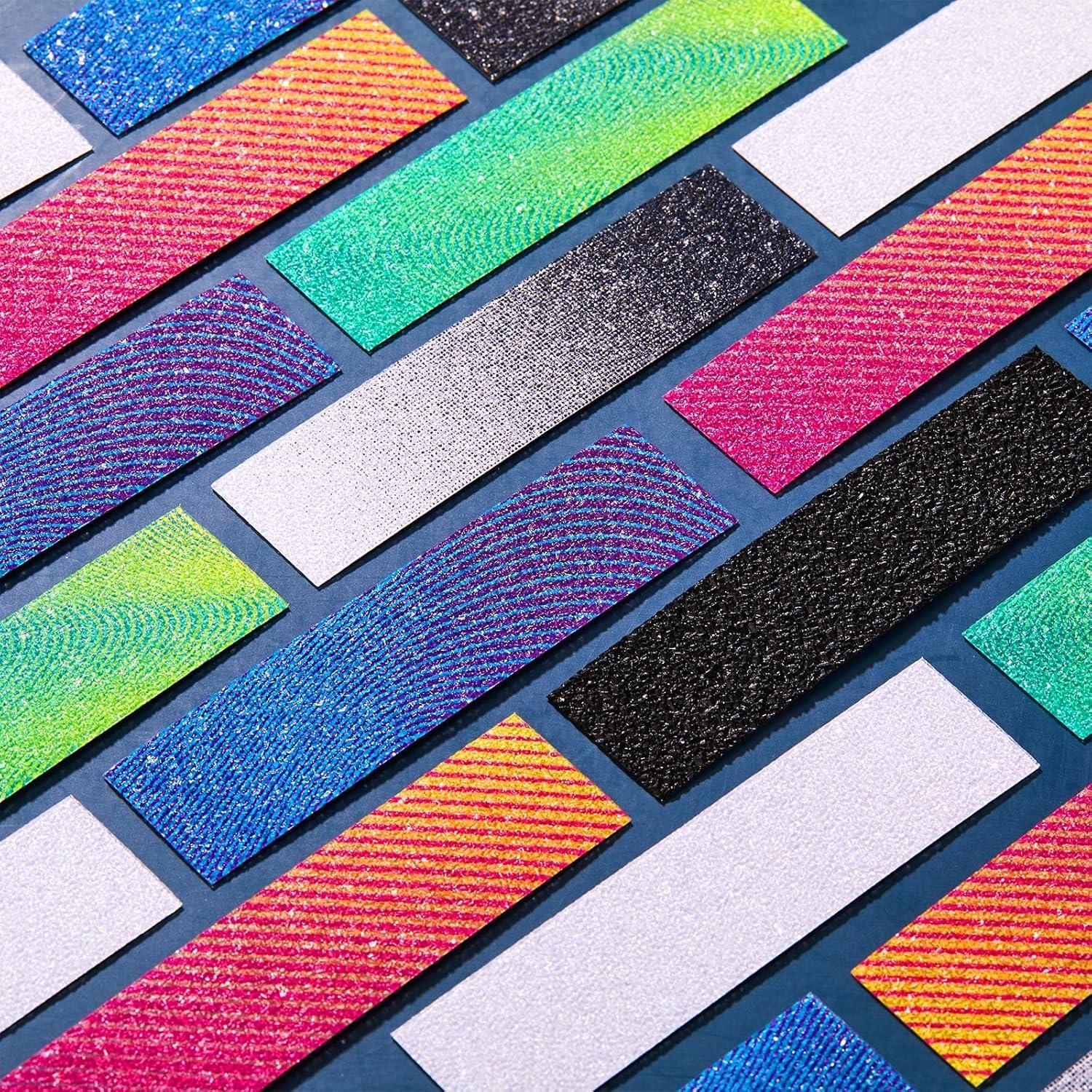 72 Etiquetas Sensoriales Gersoniel Antiestrés Gradiente 9,91x2,49cm