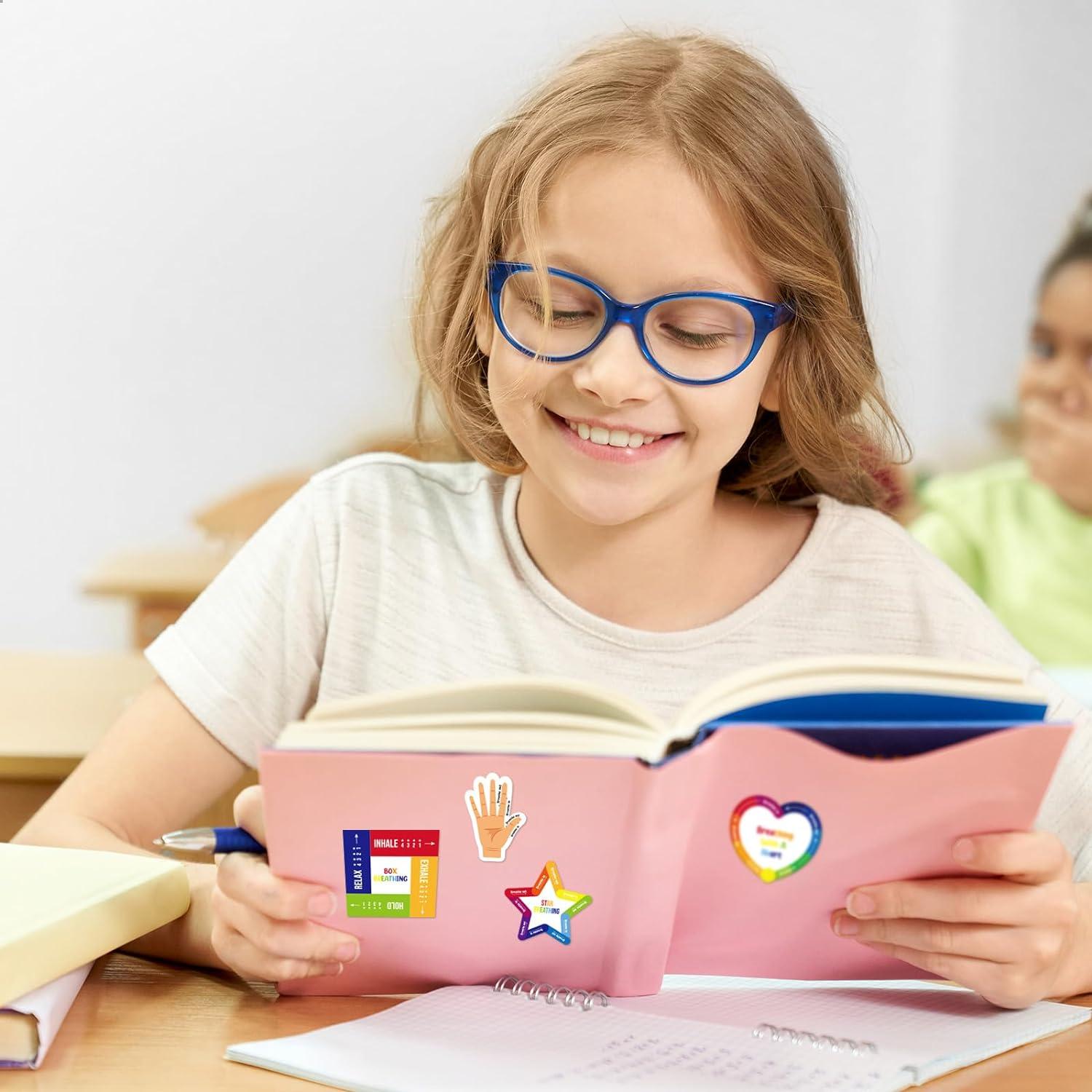 Stickers Sensoriales de Ansiedad Tenceur 120 Pcs Coloridos