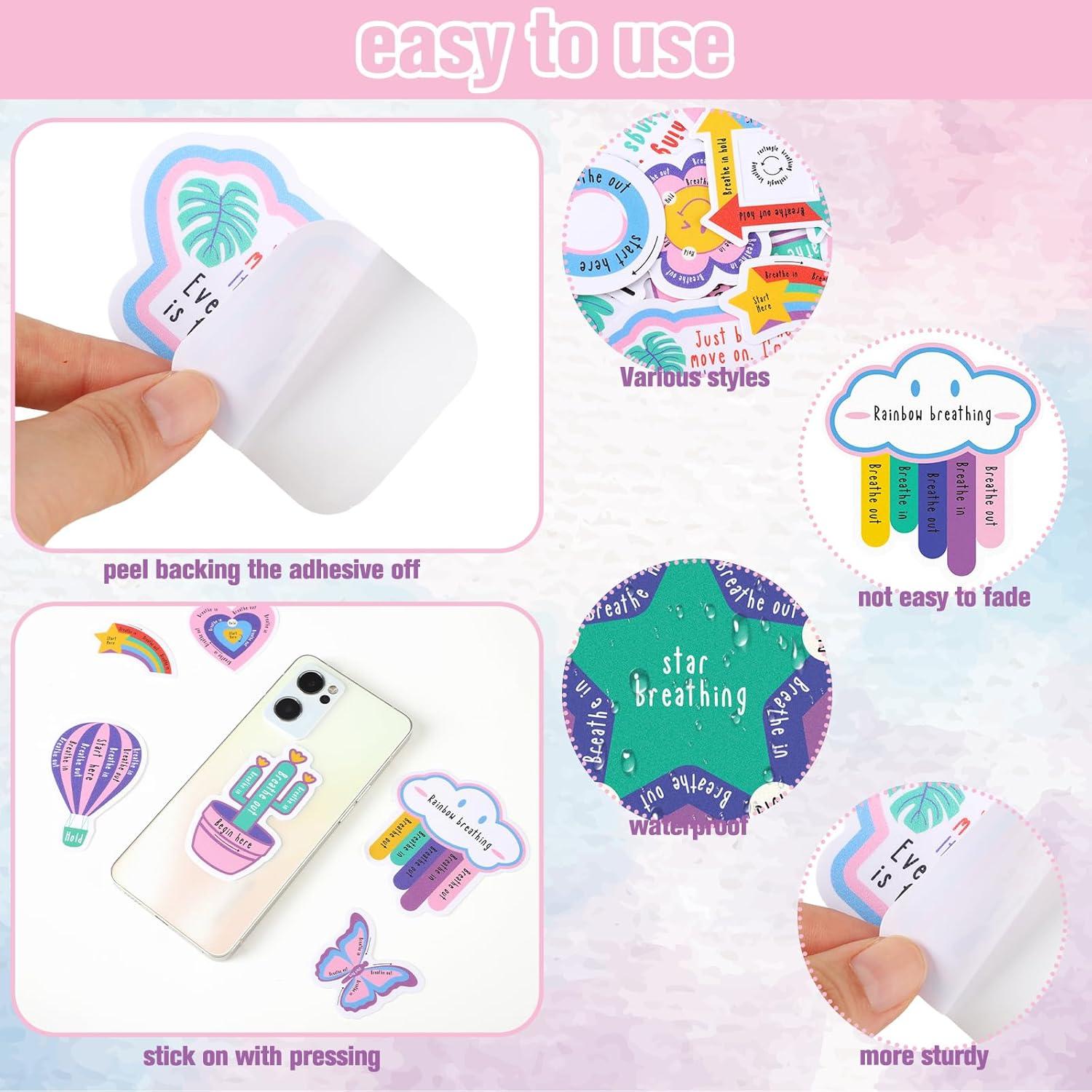 Etiquetas Sensoriales Kosiz 120 Pcs Alivio Estrés Adultos