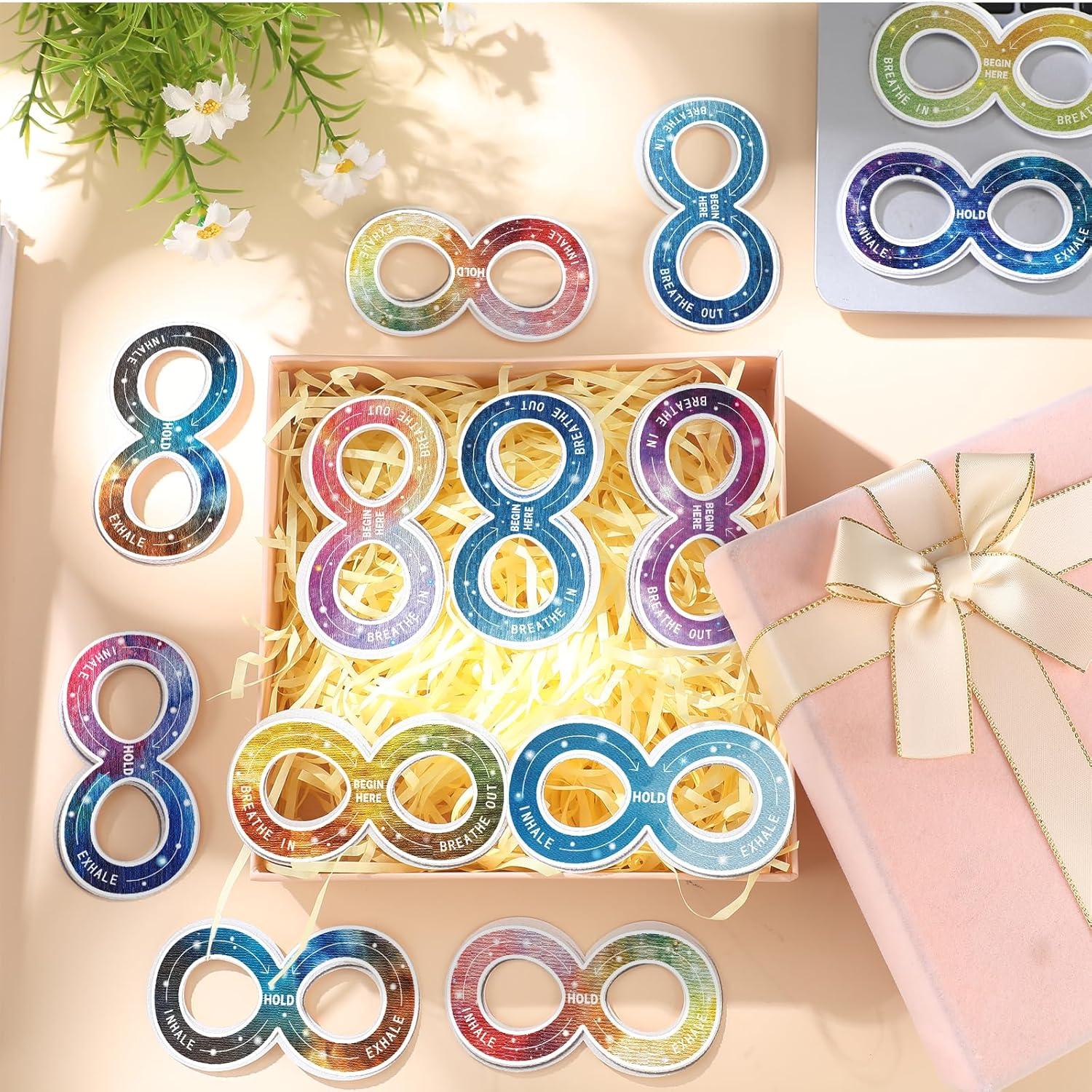 80 Etiquetas Sensoriales Crtiin para Alivio de Estrés 2.5x10 cm