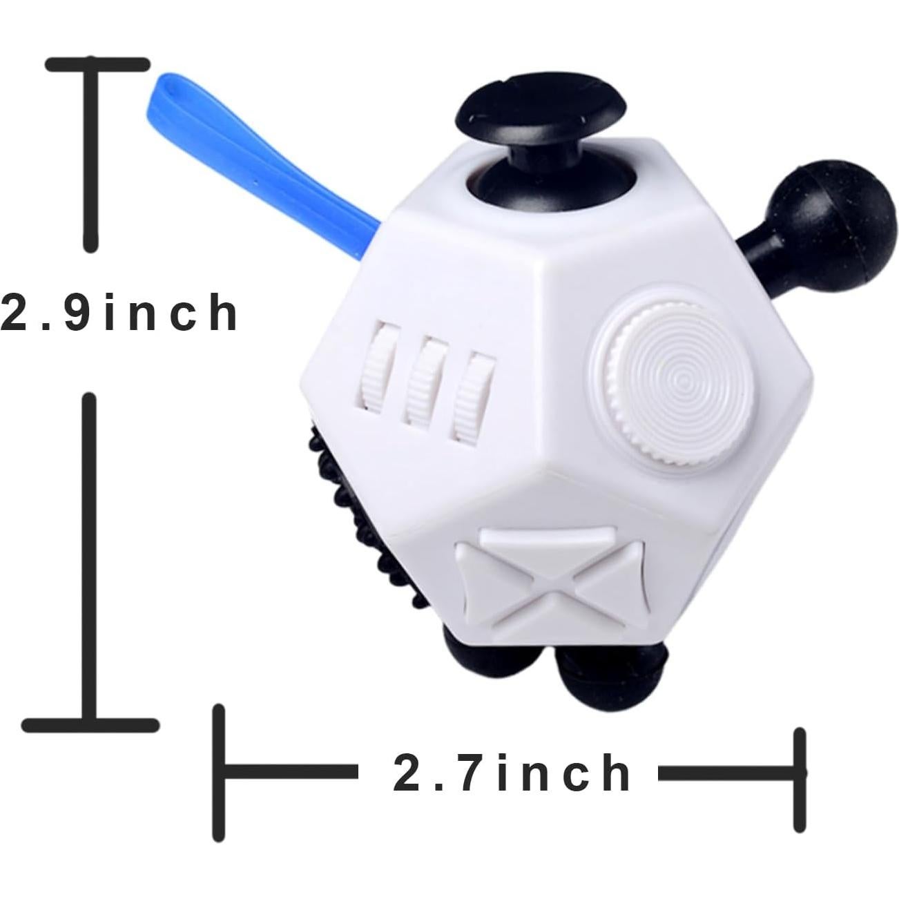 Juguete Antiestrés HerMeng 12 Caras Alivio Ansiedad