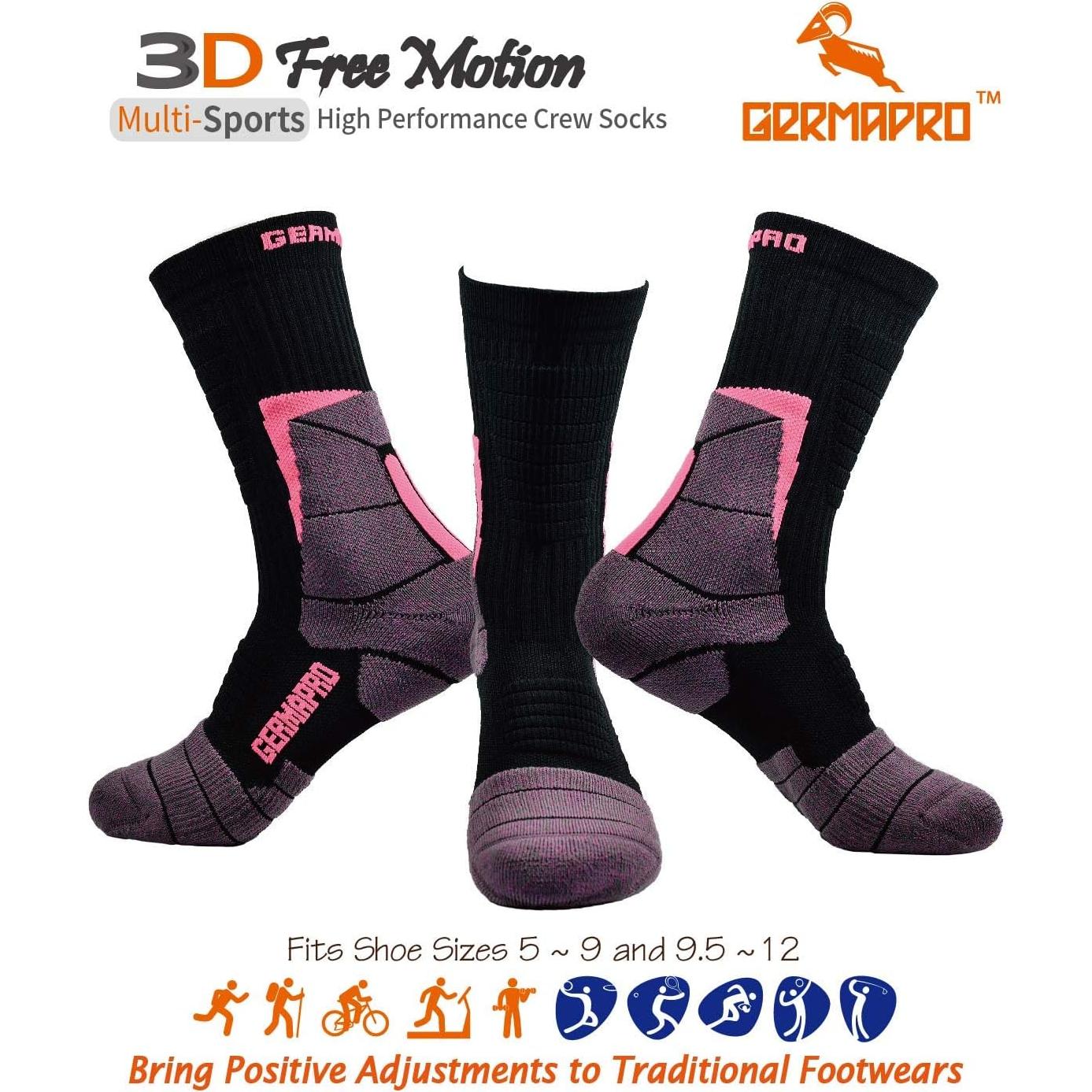 Calcetines de compresión mujer Coolmax Germanio 1 par