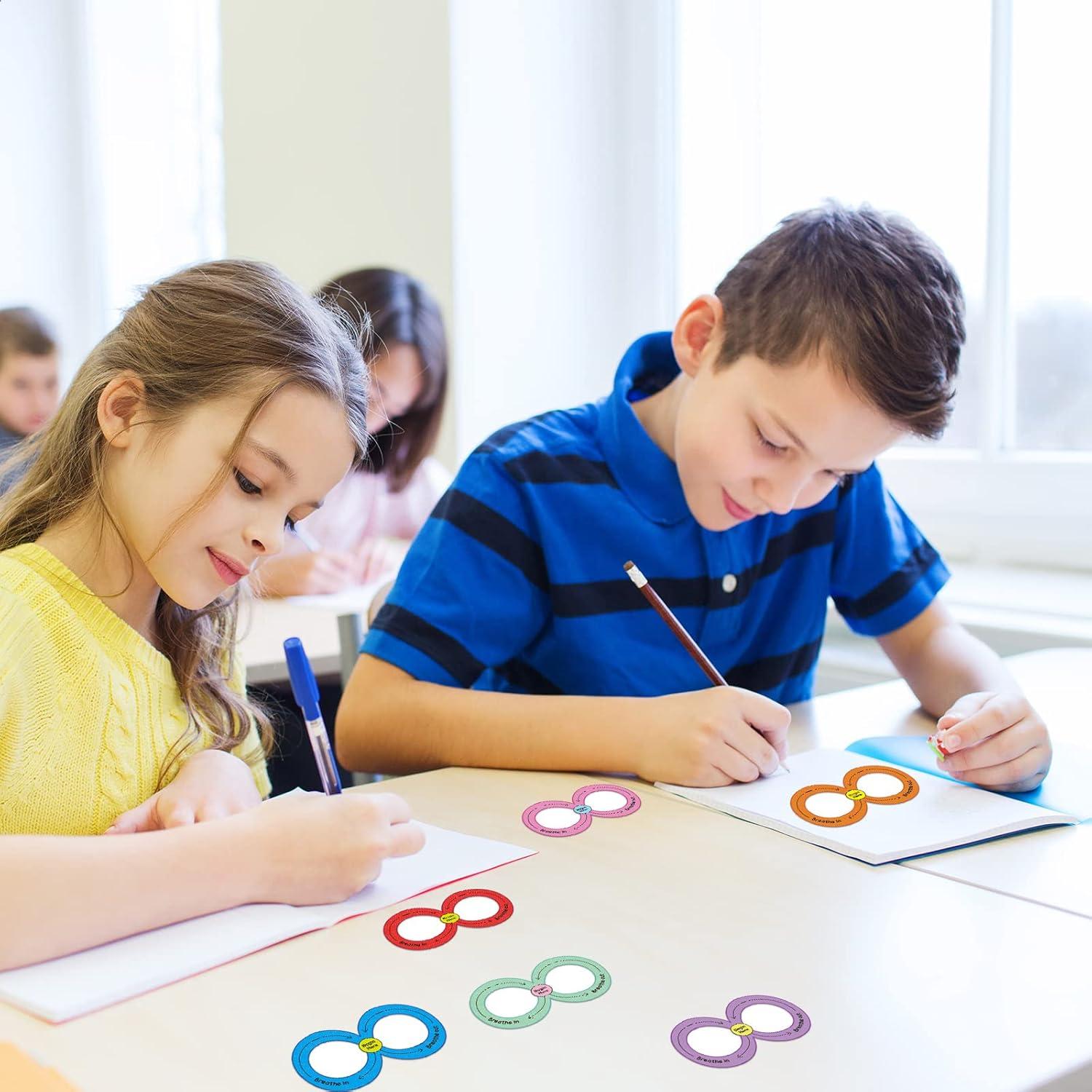 Calcomanías Sensoriales Geyee 48 Pcs Alivio Ansiedad