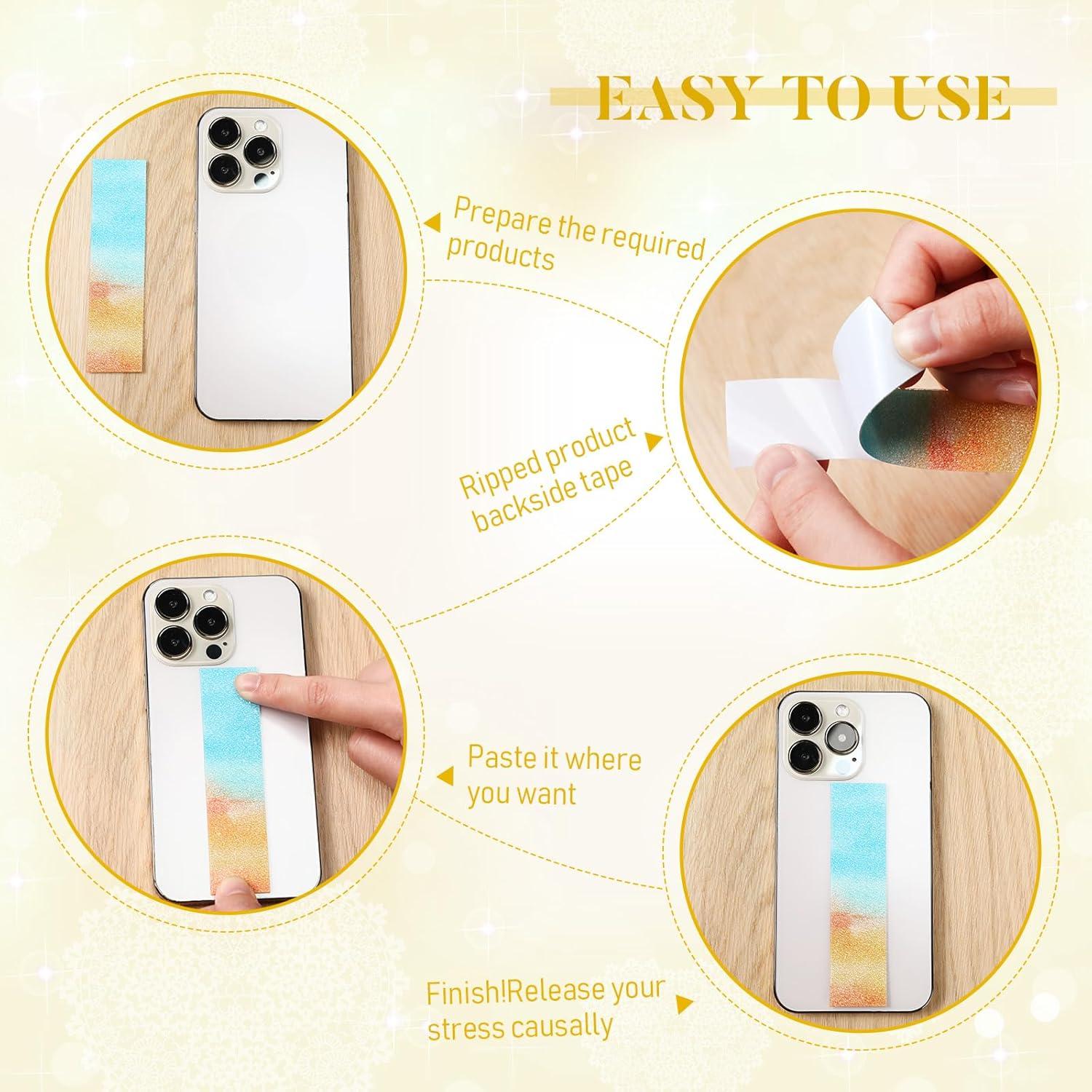 Nezyo 84 Etiquetas Sensoriales Calmantes Antiestrés 10x2.5cm