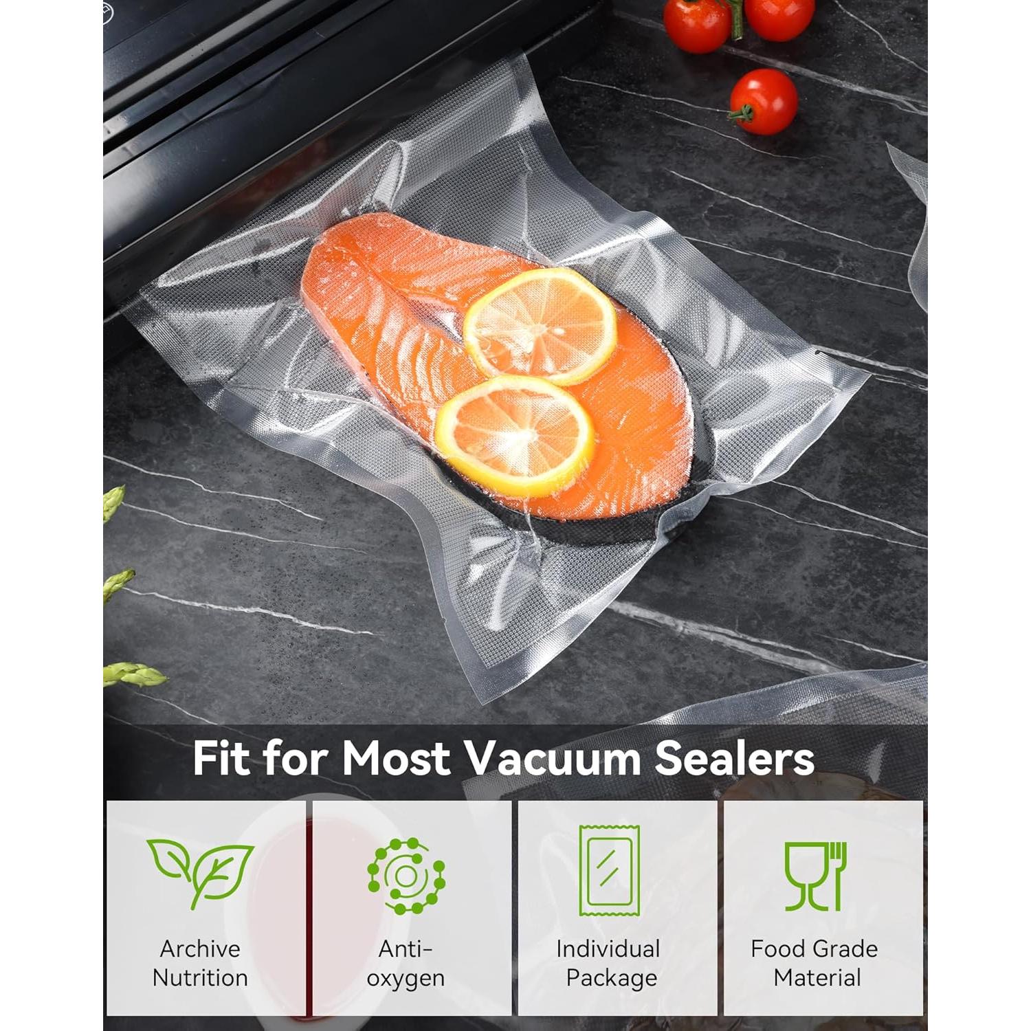 Bolsas de Sellado al Vacío AENTGIU 300 Cuentas 20x30 cm