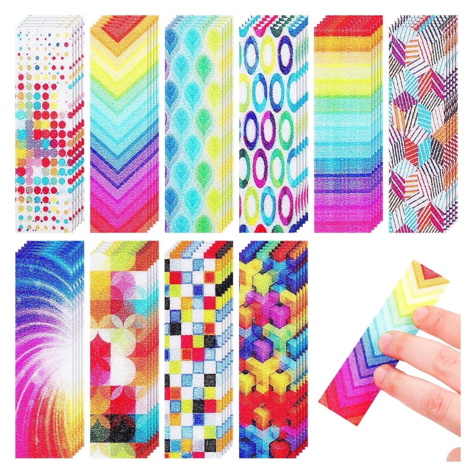 Calcomanías Sensoriales Eersida 50 Piezas Alivio Estrés