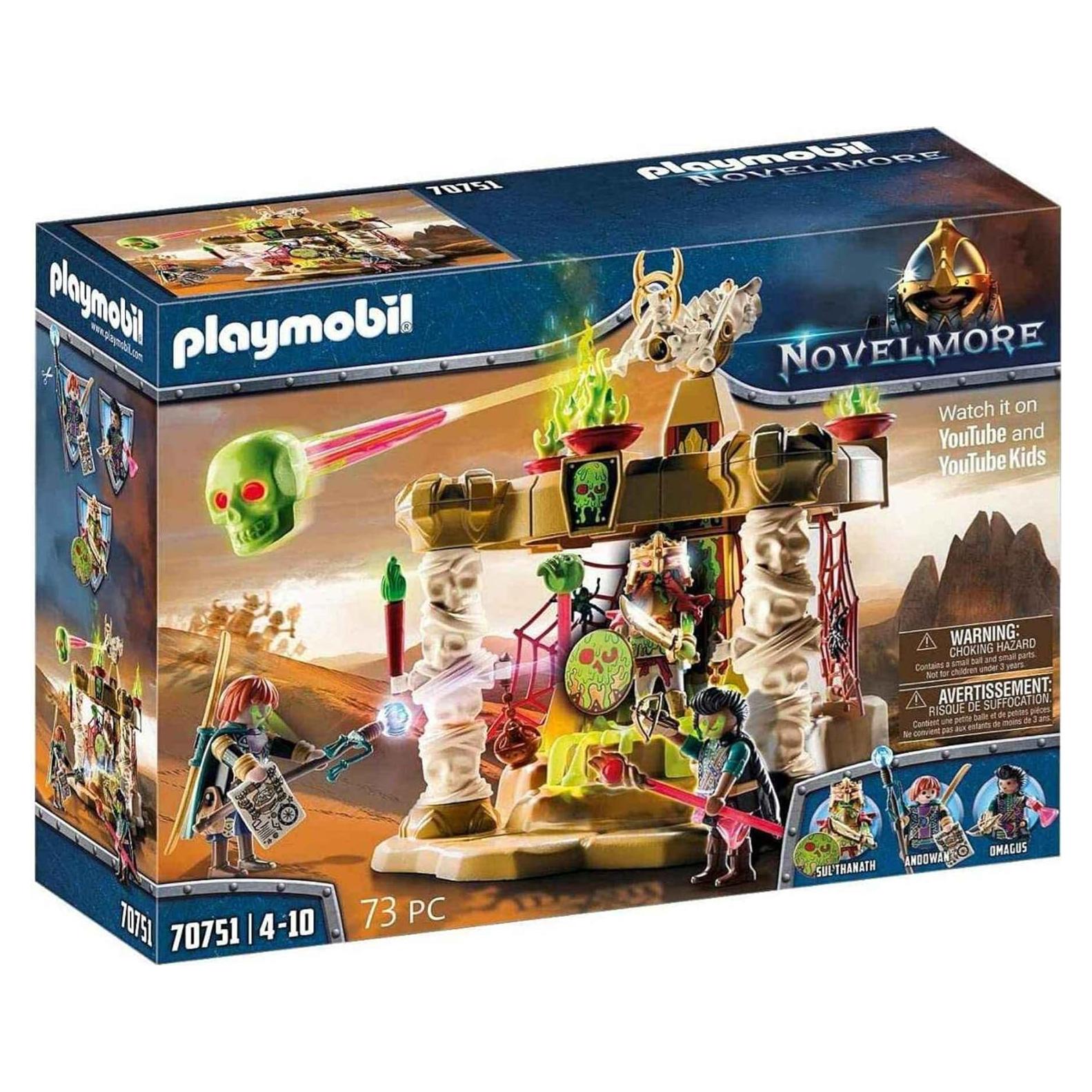 Playmobil Templo Ejército Esqueleto 70751 - Juguete 16x20.5x23cm