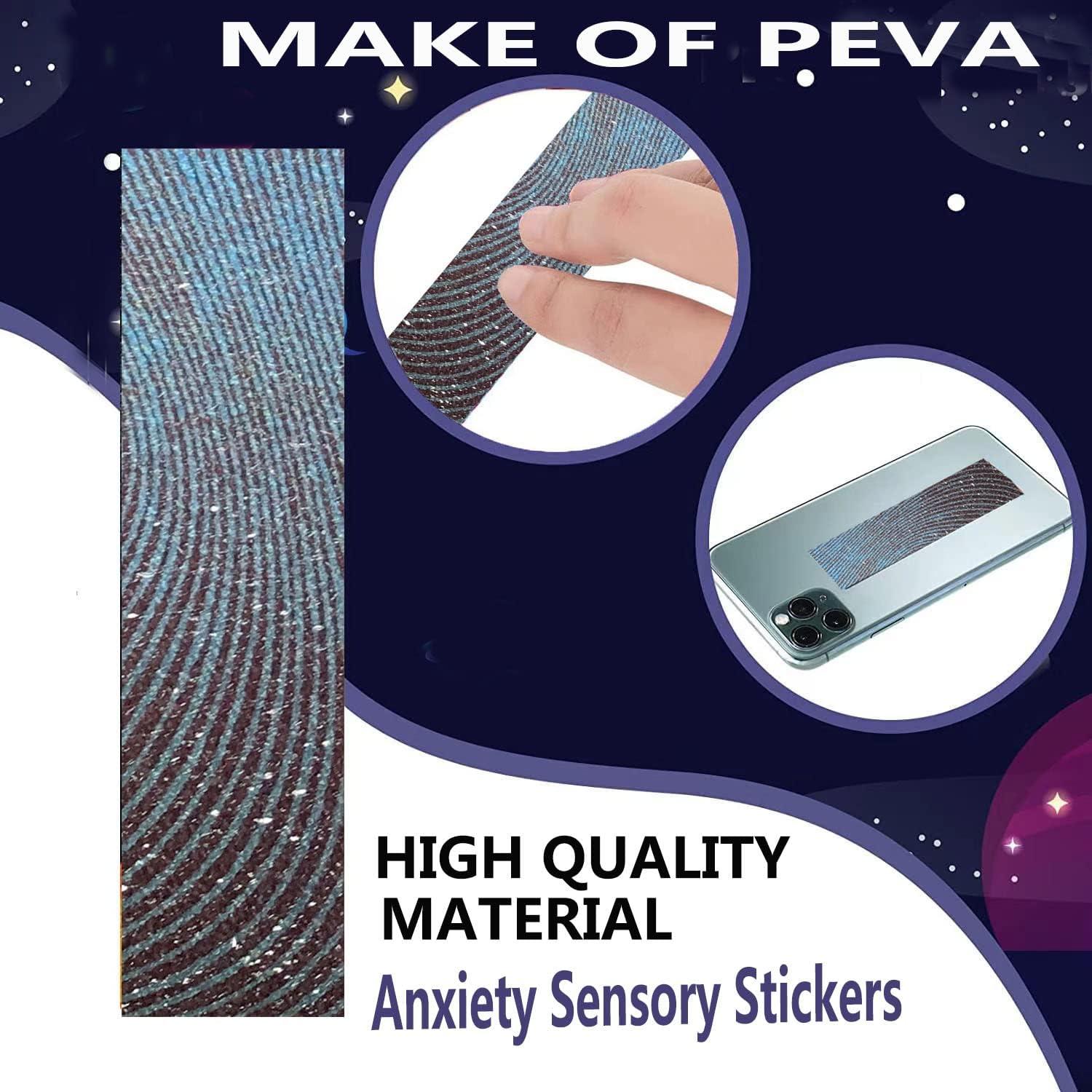 10 Pegatinas Sensoriales de Ansiedad TXDYFC - Alivio Estrés