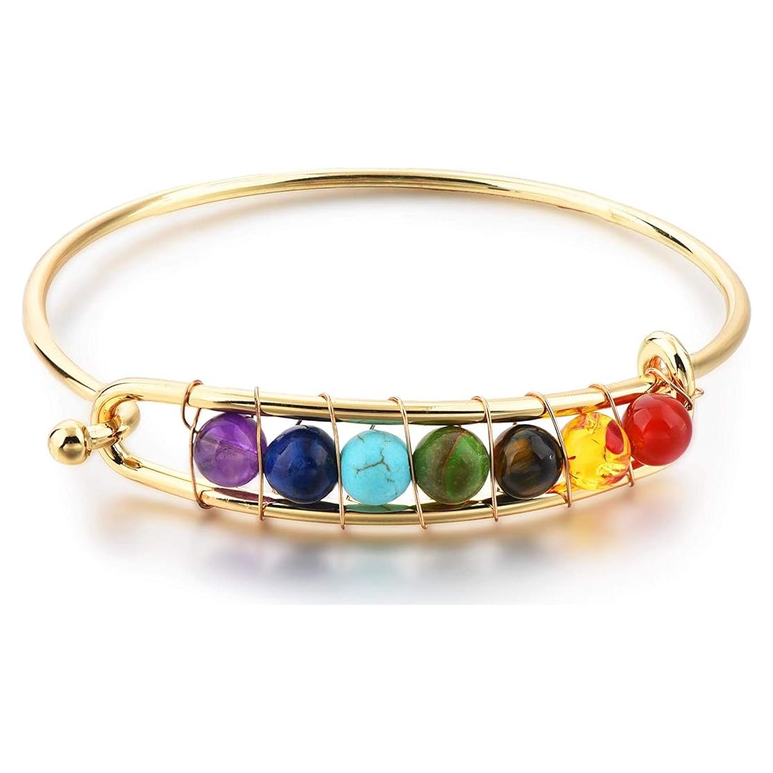 Pulsera Difusora de Aceite de Lava MYSTIQS Unisex 15-18 cm