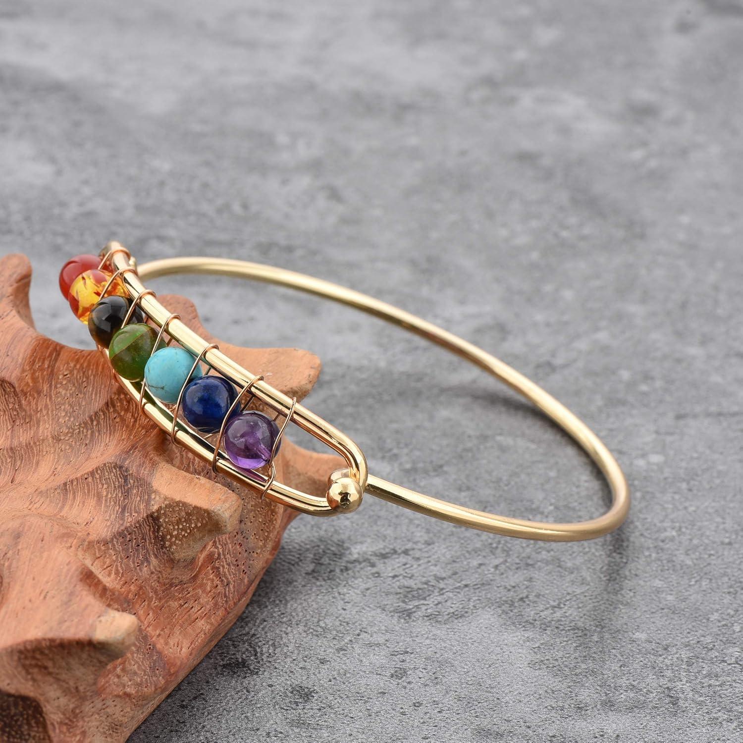 Pulsera Difusora de Aceite de Lava MYSTIQS Unisex 15-18 cm