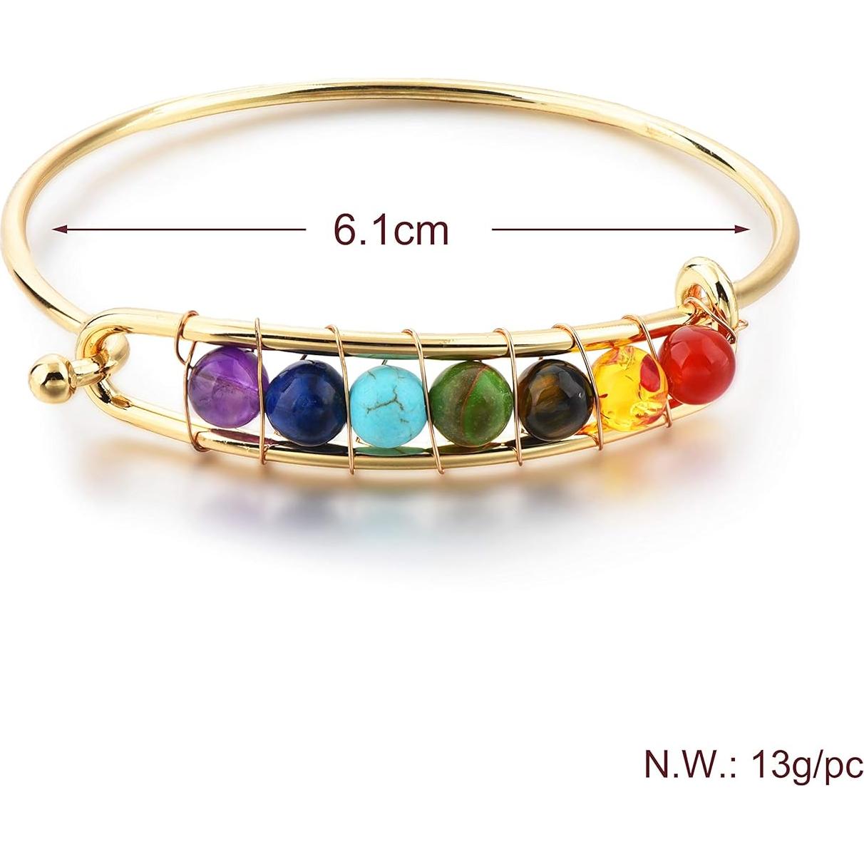 Pulsera Difusora de Aceite de Lava MYSTIQS Unisex 15-18 cm