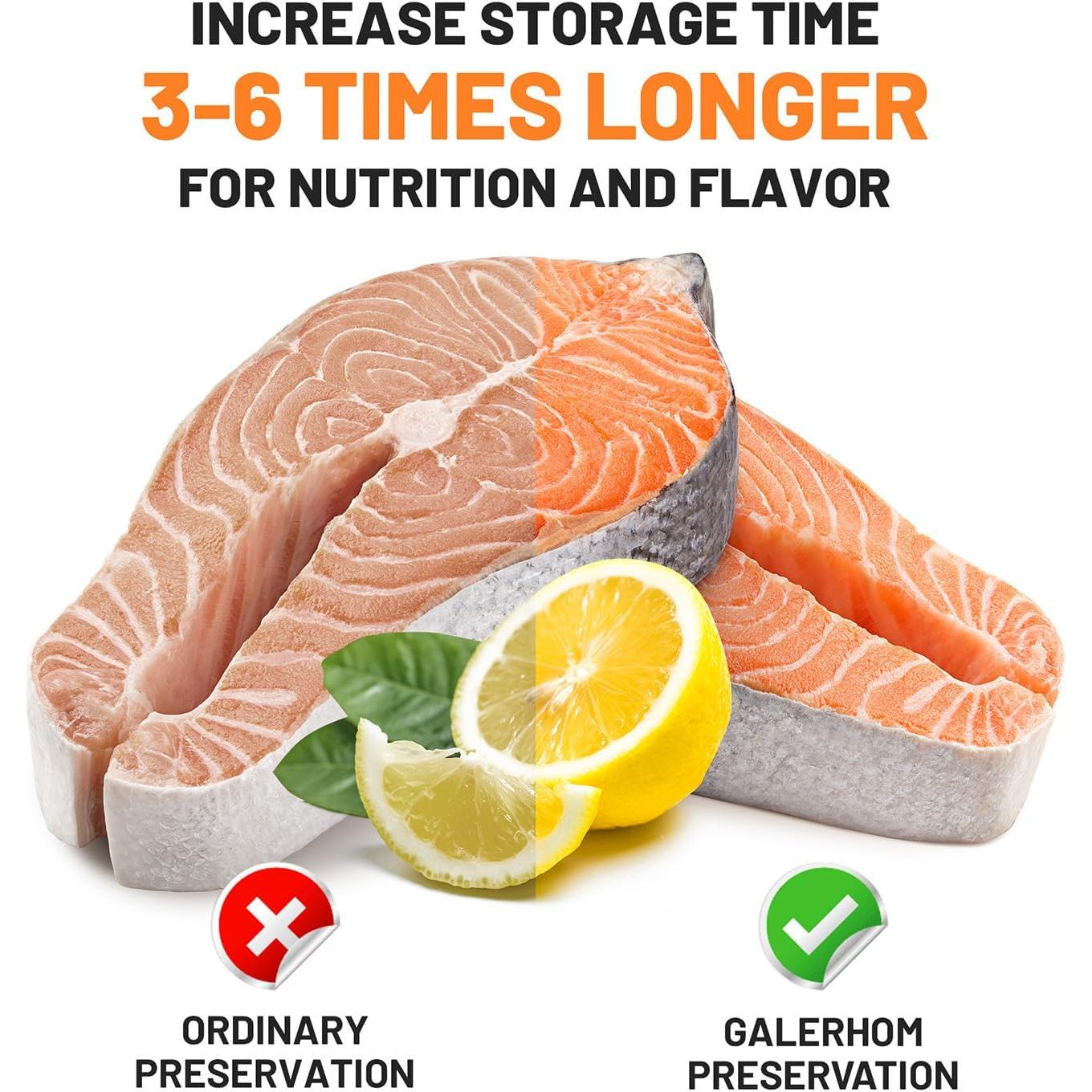 Bolsas de Sellado al Vacío Sin BPA 20x30 cm 200 Unidades