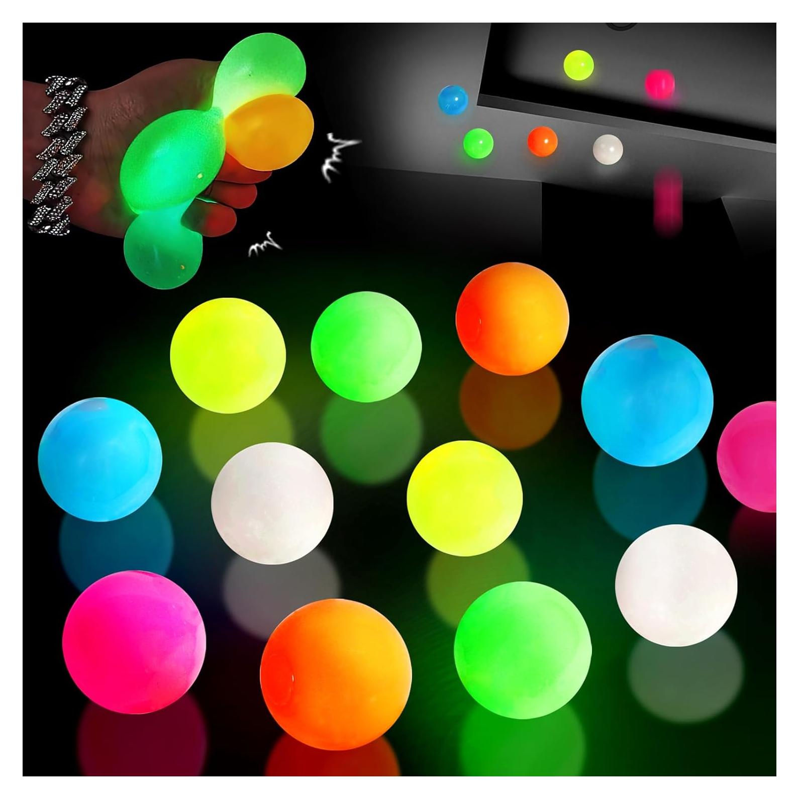 12 Pelotas Sensitivas Brillantes Antiestrés Ka-1 5,08 cm