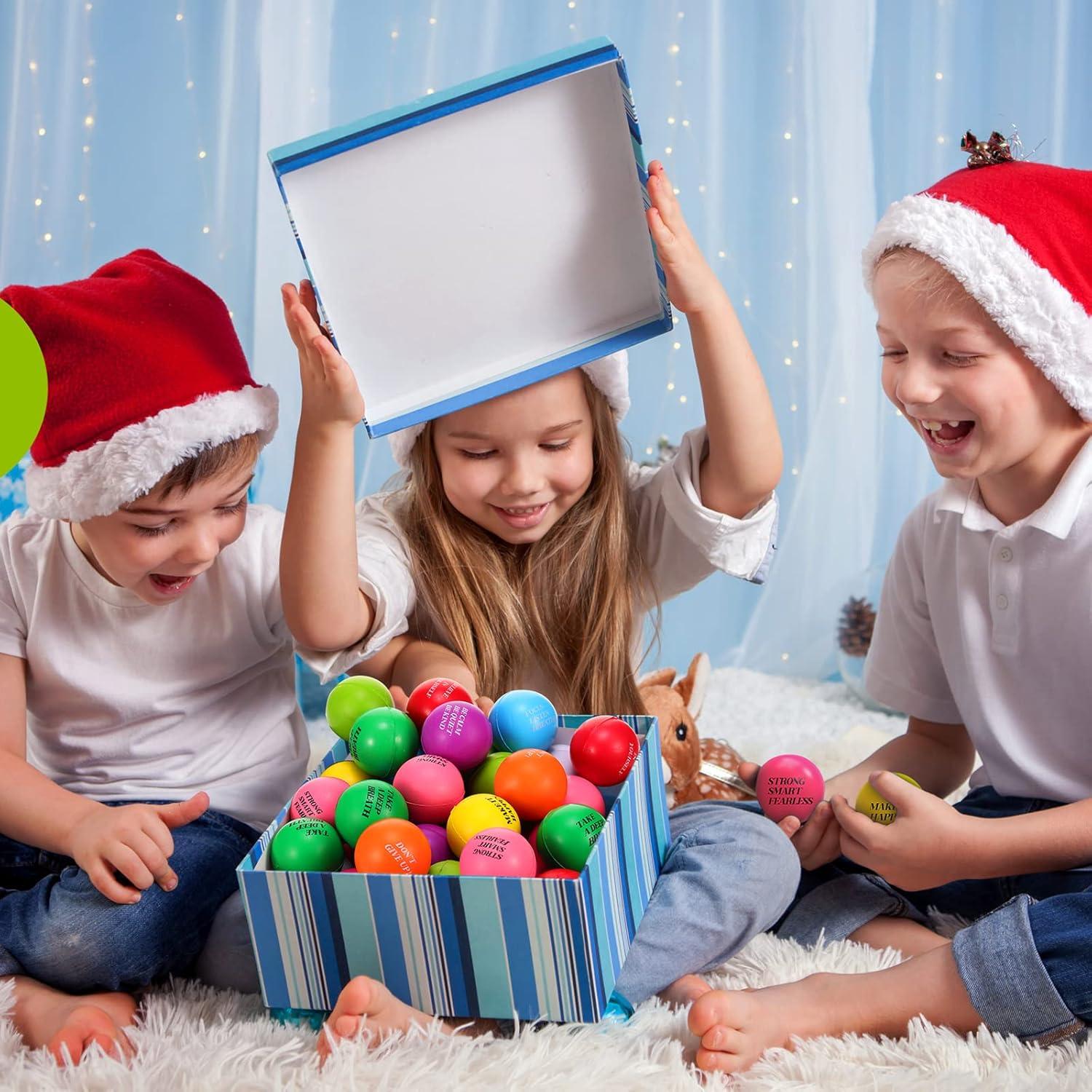 Pelotas de Estrés Motivacionales Sotiff 100 Piezas Coloridas