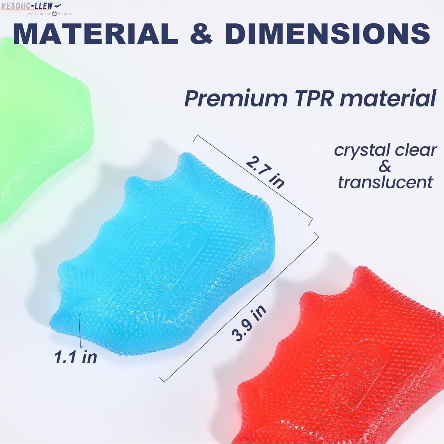 Set de 3 Pelotas de Estrés Ergonómicas NESOHC-LLEW 30/50/80 kg