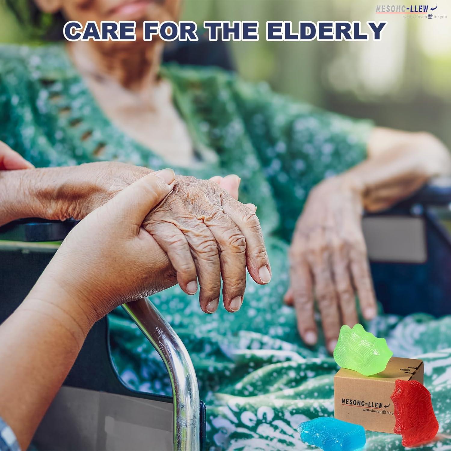 Set de 3 Pelotas de Estrés Ergonómicas NESOHC-LLEW 30/50/80 kg