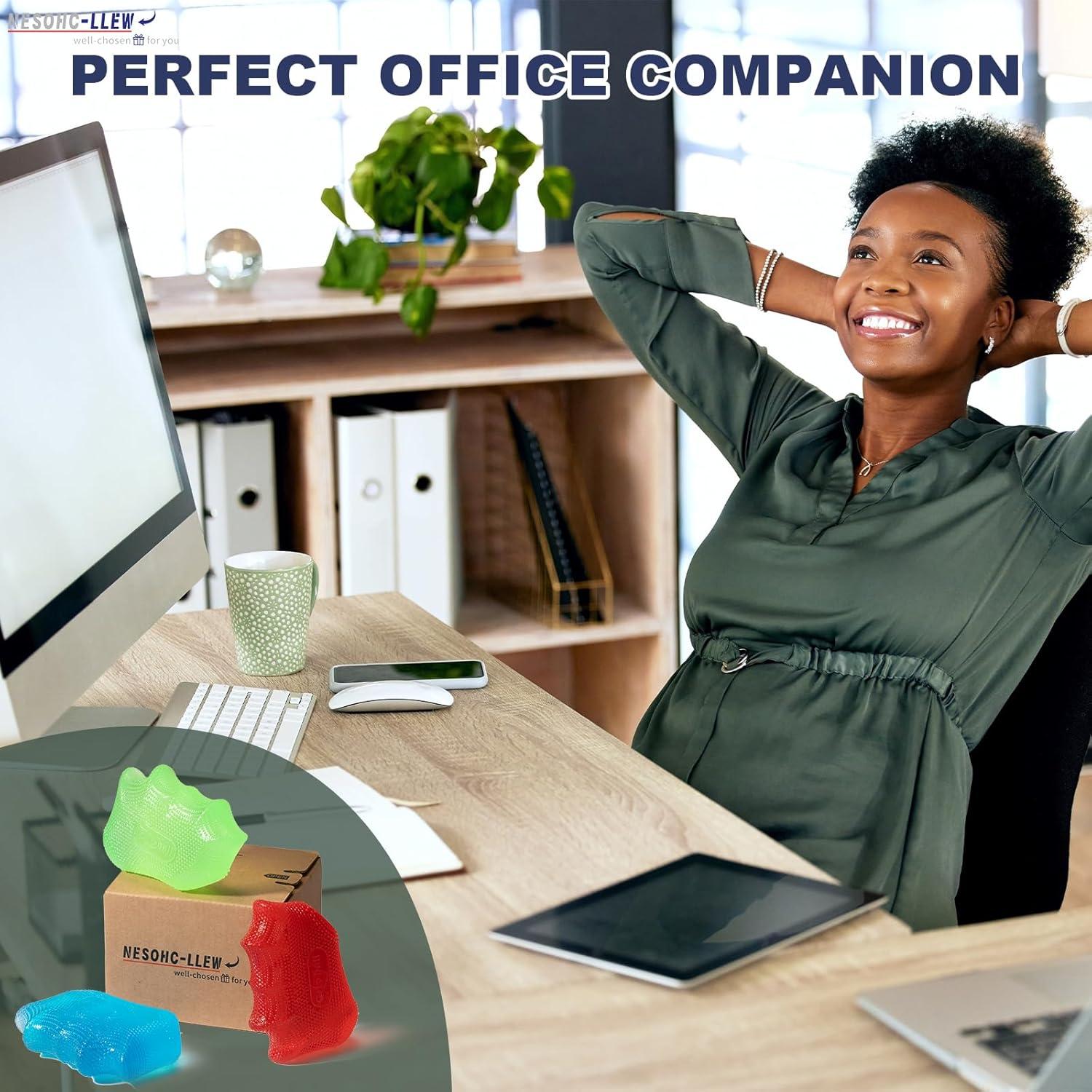 Set de 3 Pelotas de Estrés Ergonómicas NESOHC-LLEW 30/50/80 kg