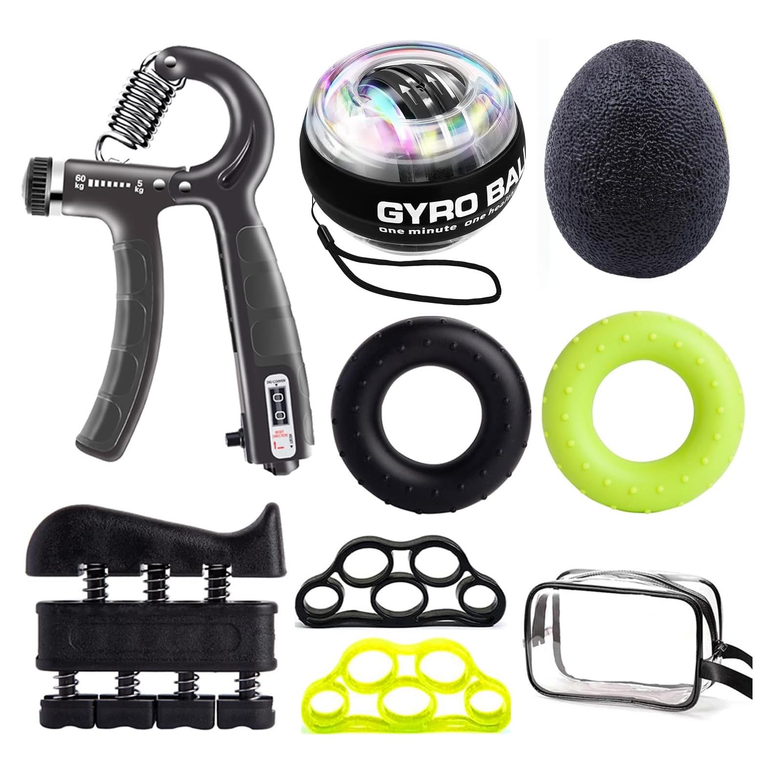 Kit de Entrenamiento de Fuerza de Mano MUMUWIND 8 Piezas