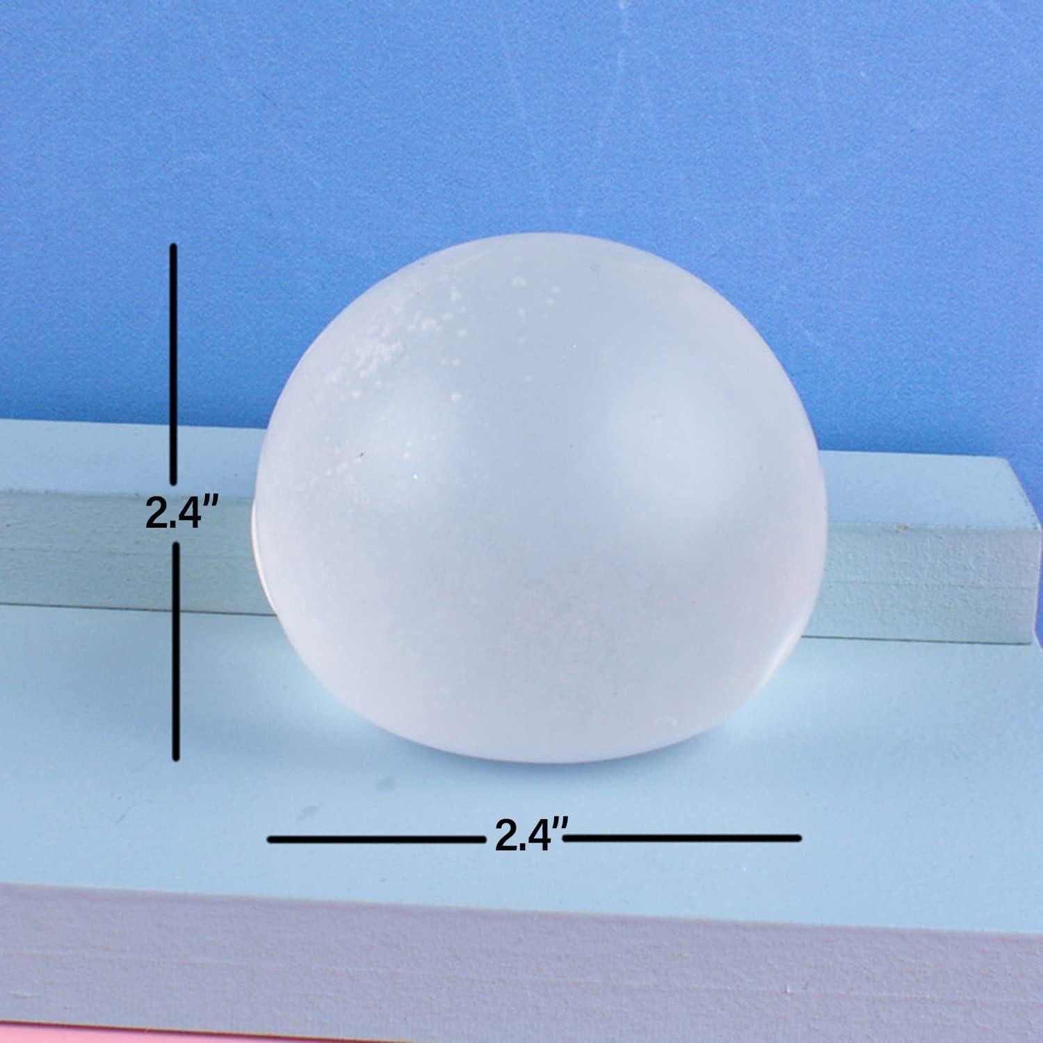 3 Piezas Bola Antiestrés Hofimeta 6 cm Relleno de Jarabe