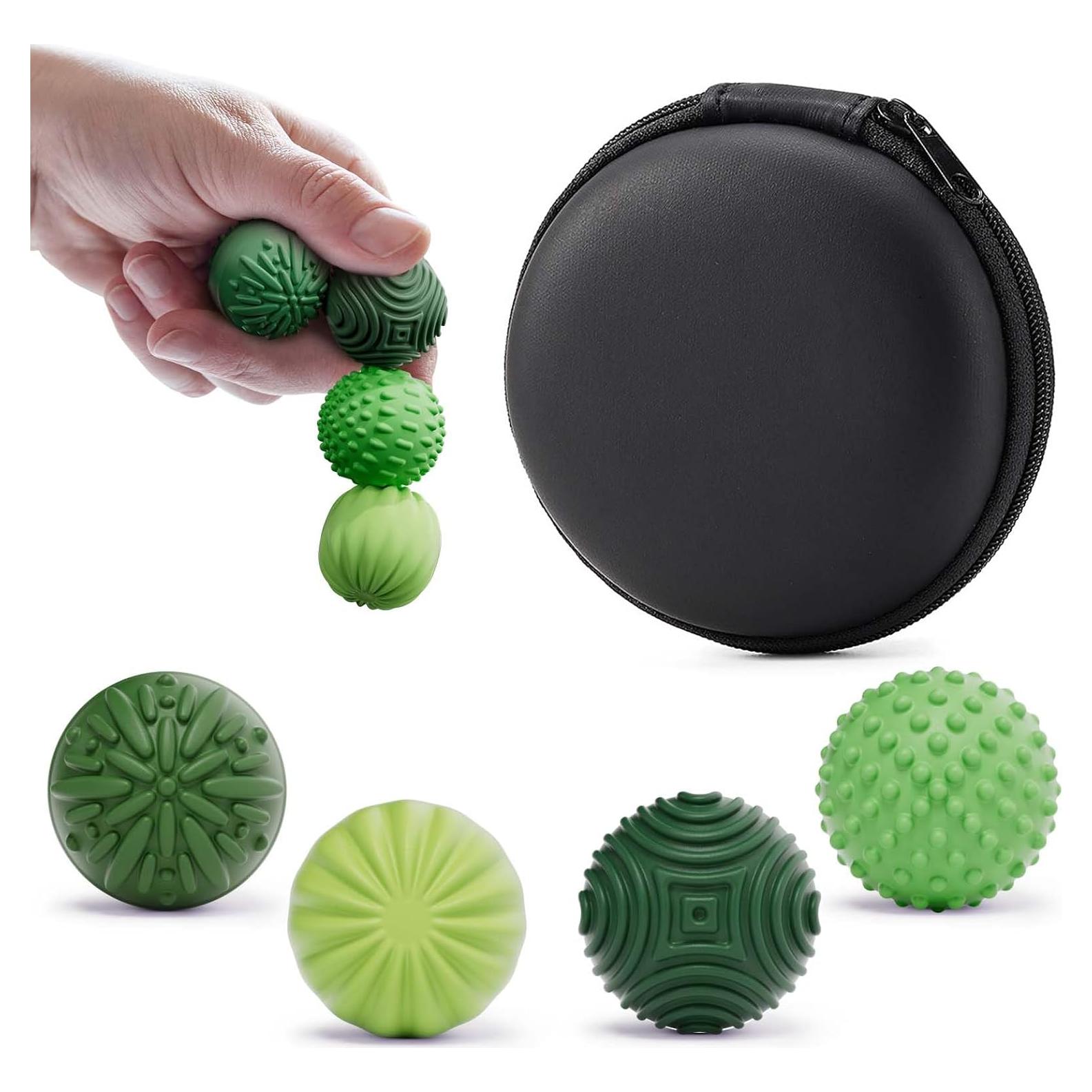 Pelotas Magnéticas de Silicona LUCKDOOR 4PCS Antiestrés