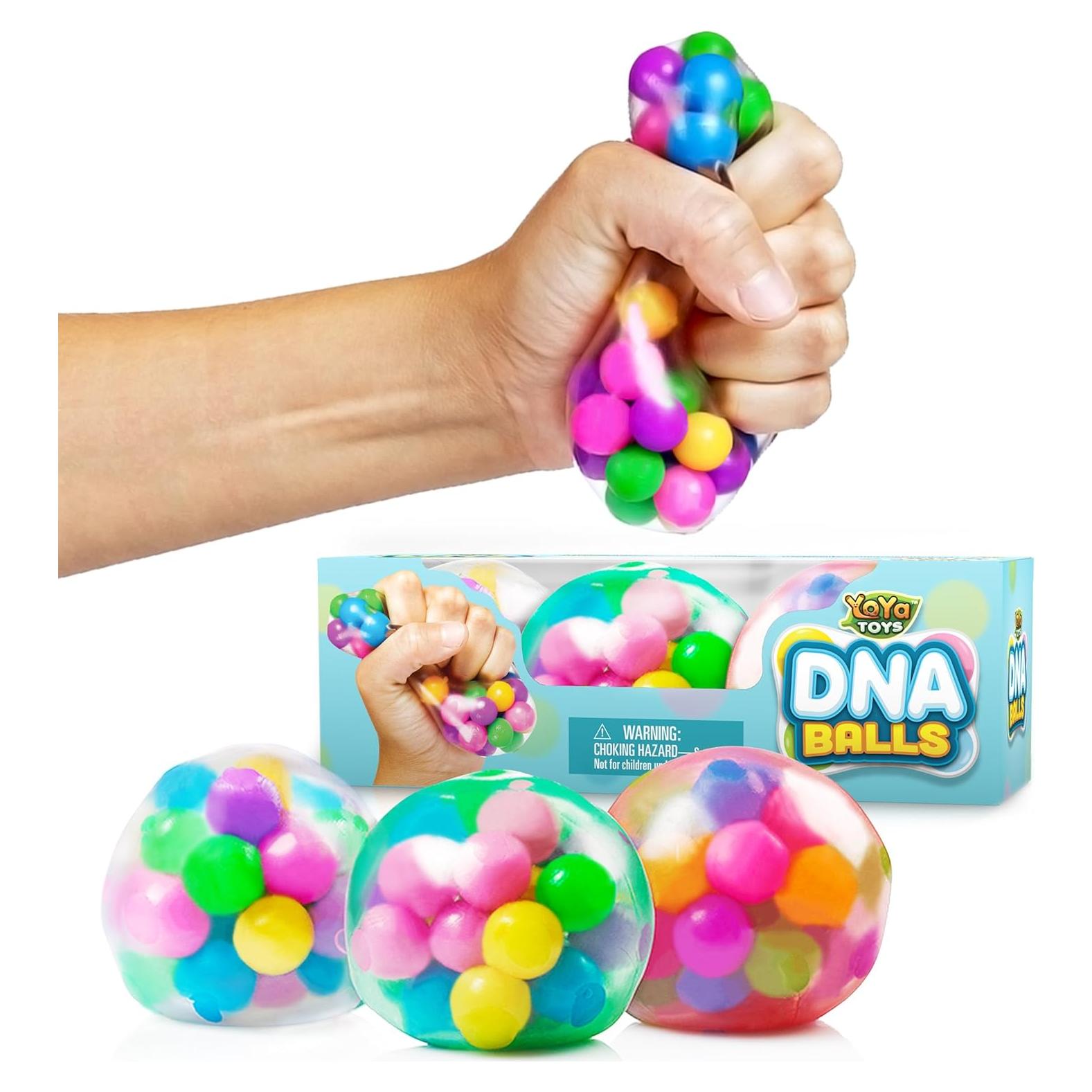 Bolas DNA YoYa - Juguete Antiestrés - Paquete de 3