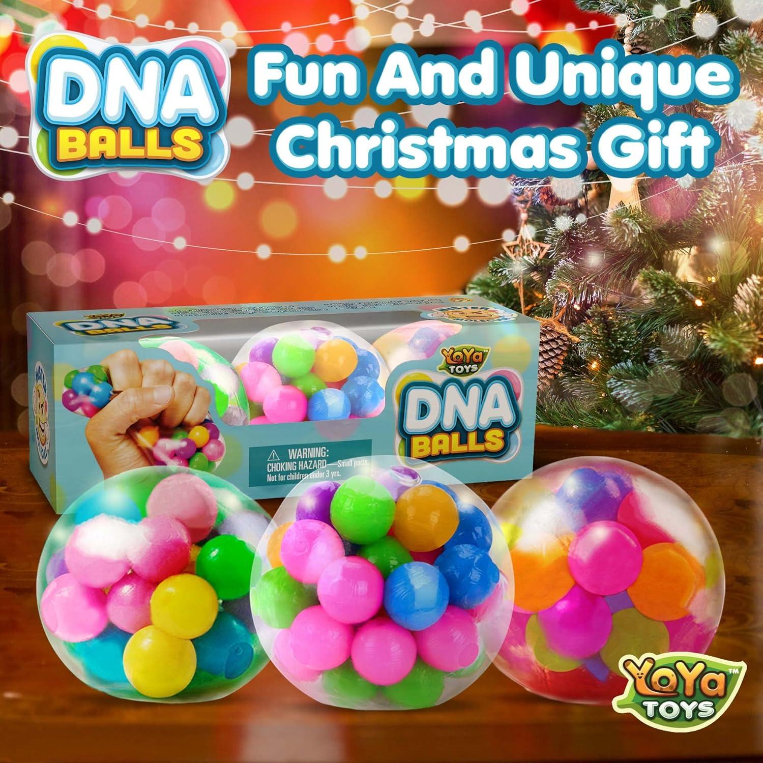 Bolas DNA YoYa - Juguete Antiestrés - Paquete de 3