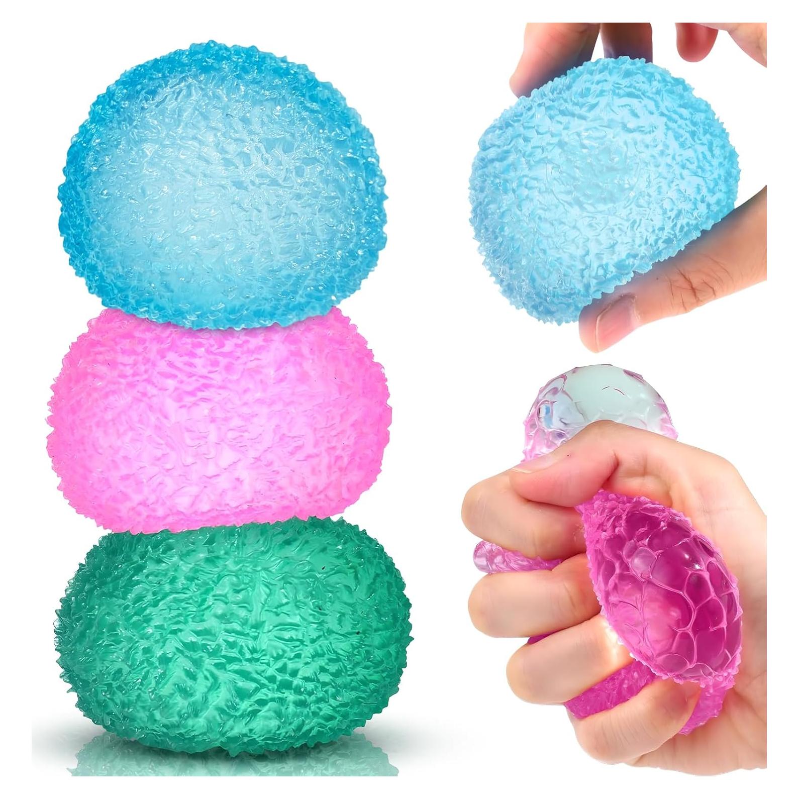 3 Pelotas Sensoriales Antiestrés UWKNHS 5,08 cm para Niños