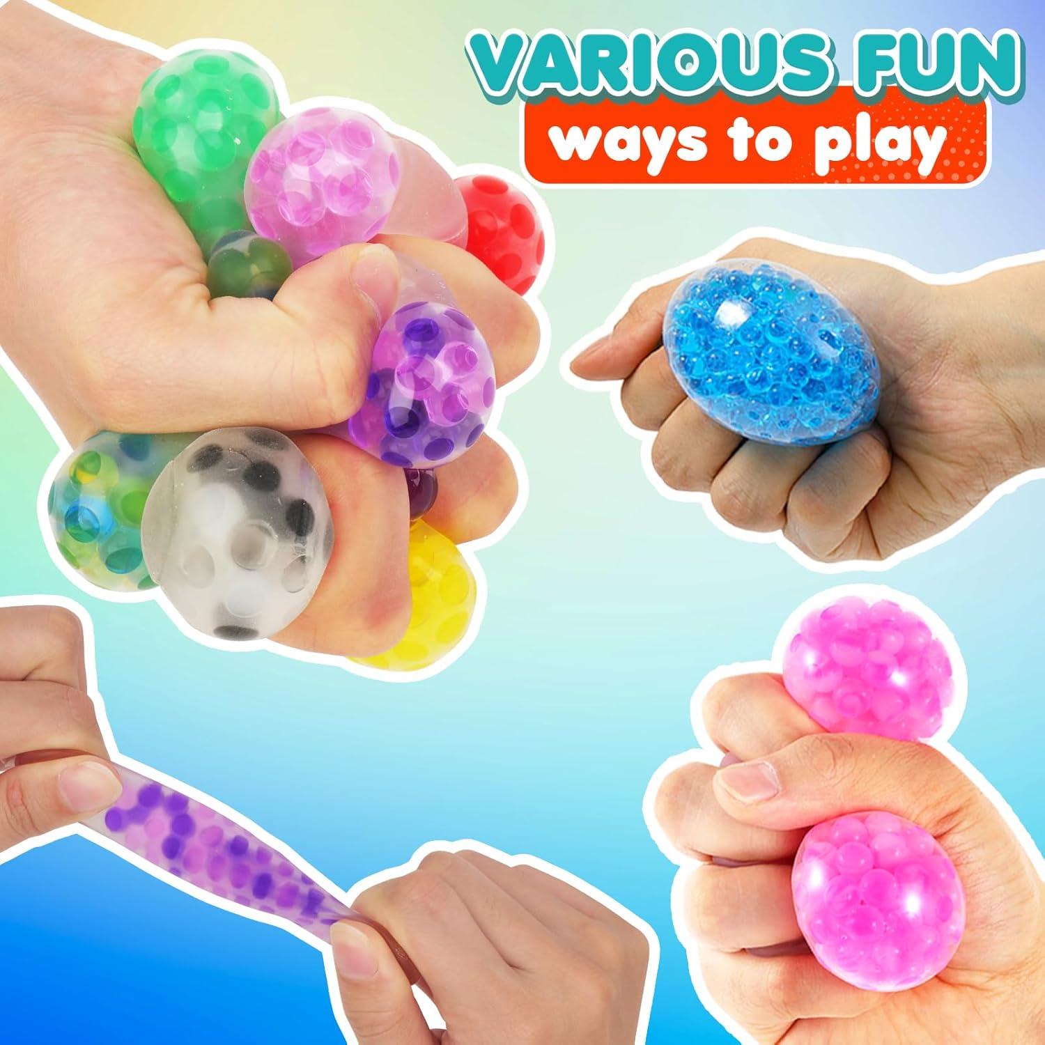 Pelotas Antiestrés Squishy 72 Piezas - Juguetes para Ansiedad