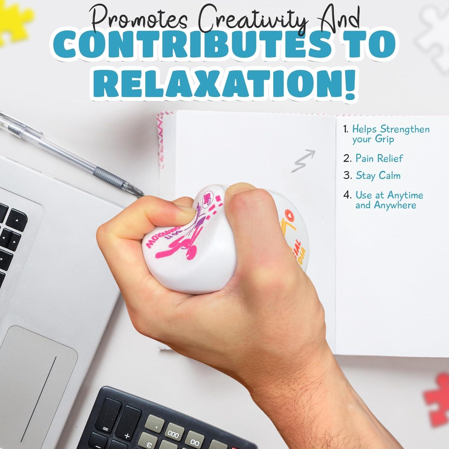 Pelotas Antiestrés Janoke - Alivio de Ansiedad 63.5g