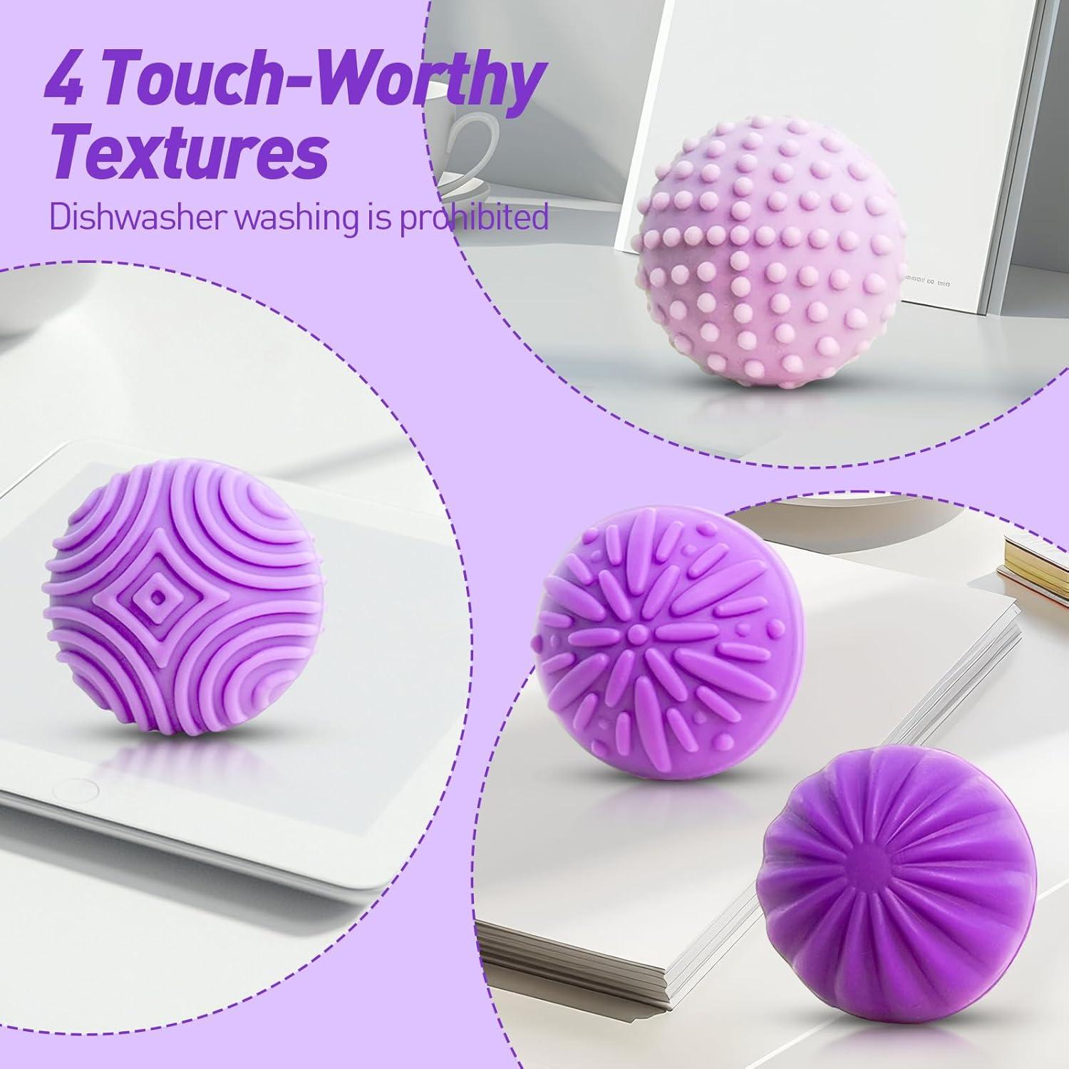 Pelotas Magnéticas Antiestrés iKrto 8 Piezas Silicona