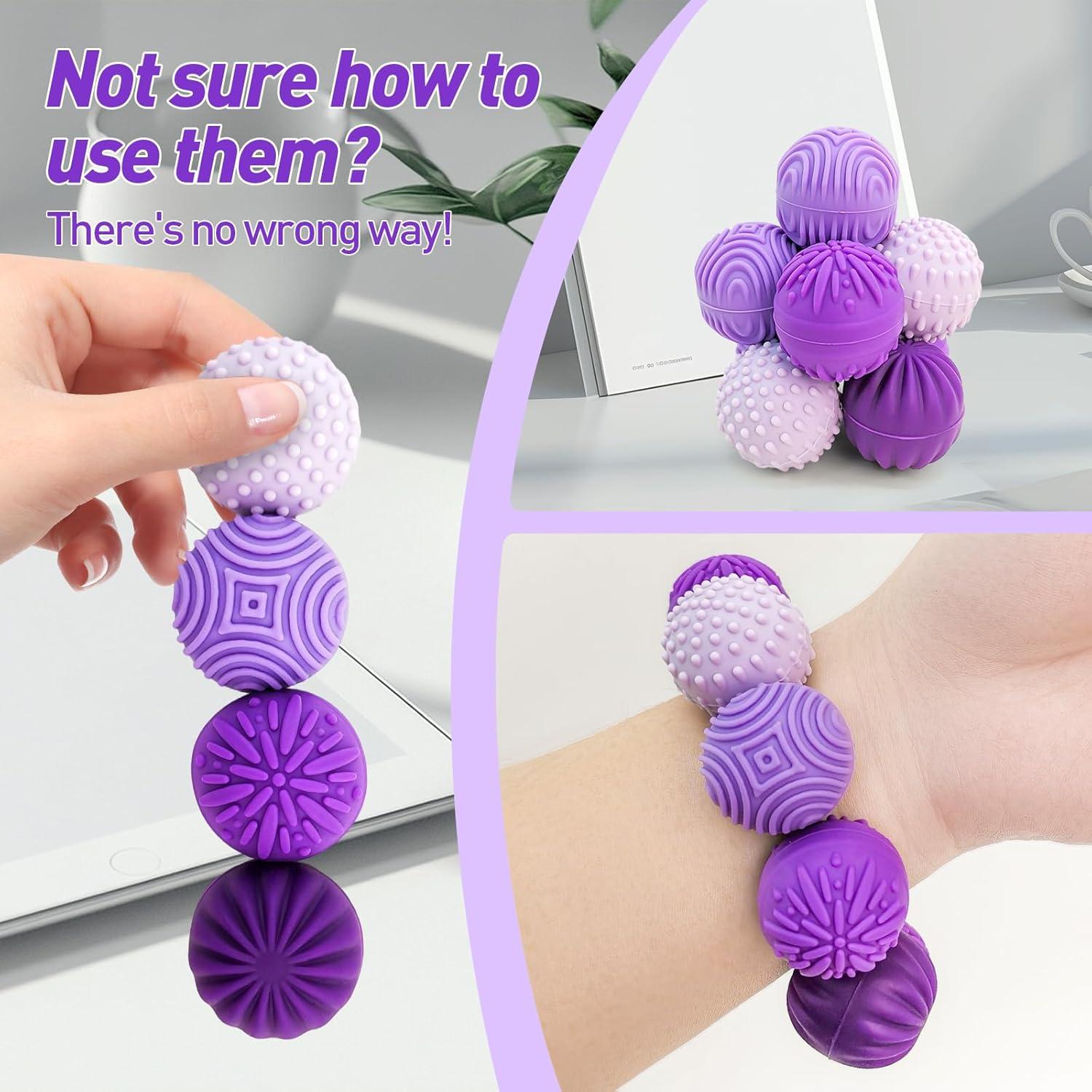 Pelotas Magnéticas Antiestrés iKrto 8 Piezas Silicona