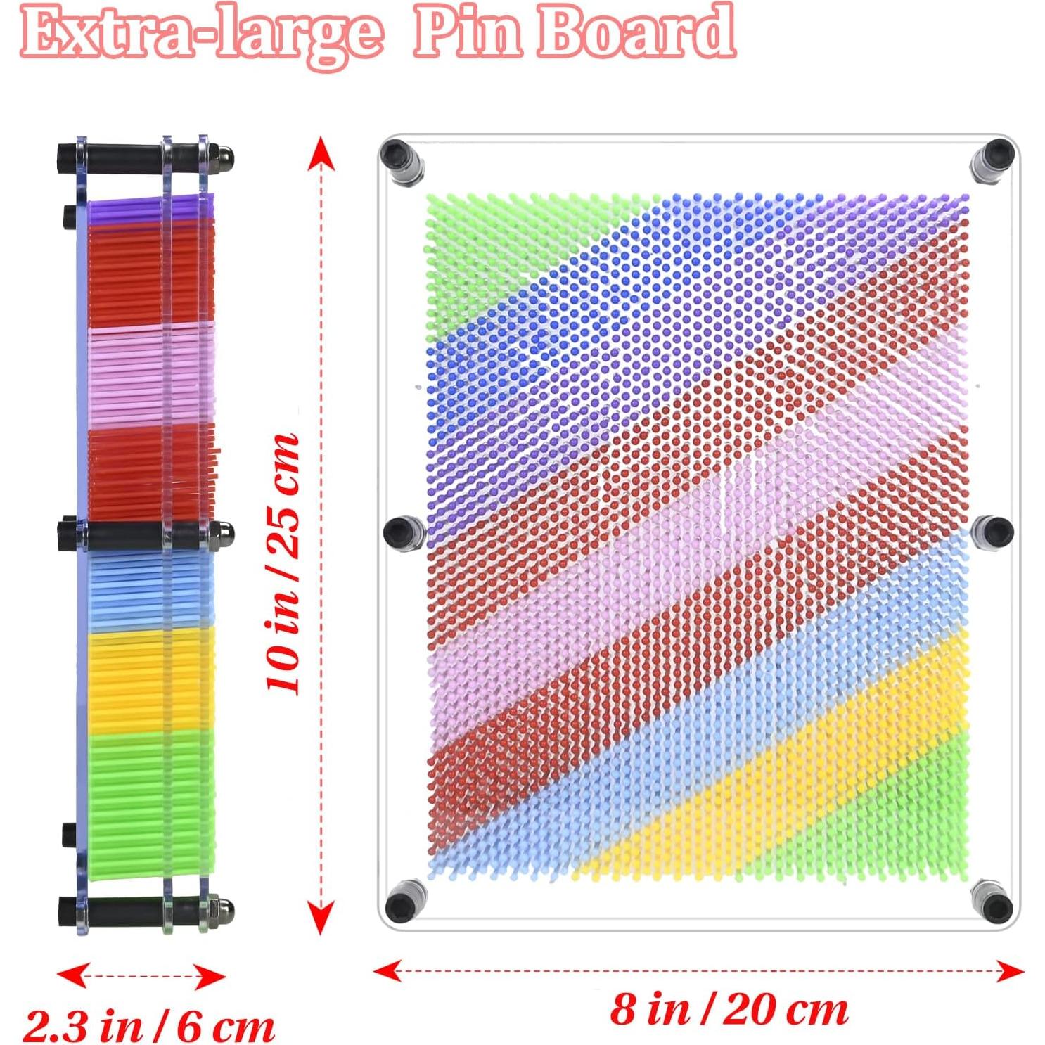 Juguete Sensorial 3D MICKYU Pin Art 20x25 cm para Niños