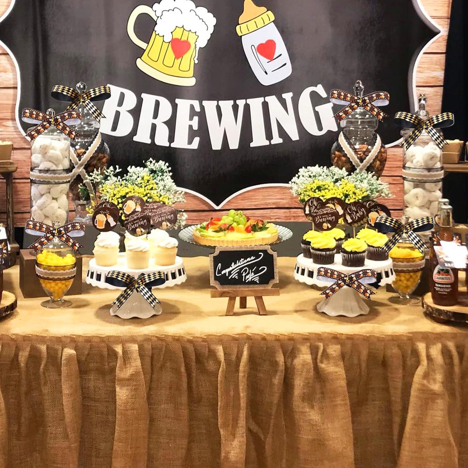 4 Rollos de Cinta Cheerupp Negro y Dorado para Manualidades