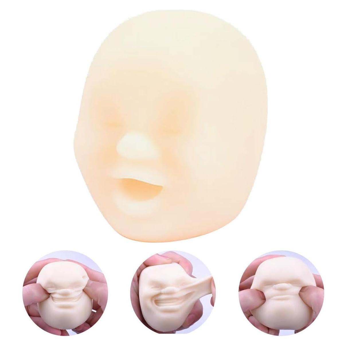 Pelota Antiestrés de Cara Humana MSRRTUSY 6.5 cm