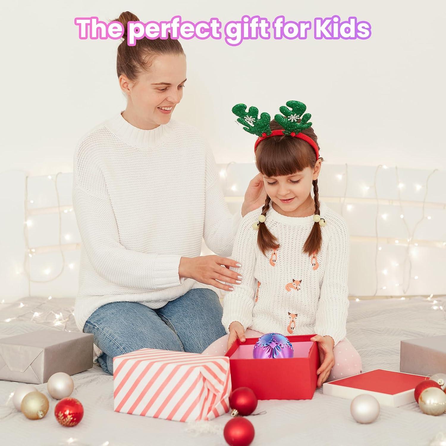 Bola de Engranaje Antiestrés 3D Shenzhen 6.6 cm Púrpura