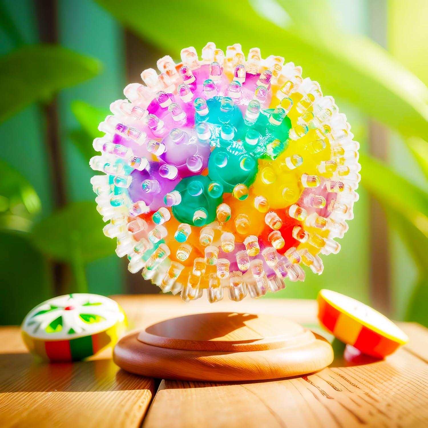 Set 4 Pelotas Antiestrés Squishy Raychoi 6,1 cm