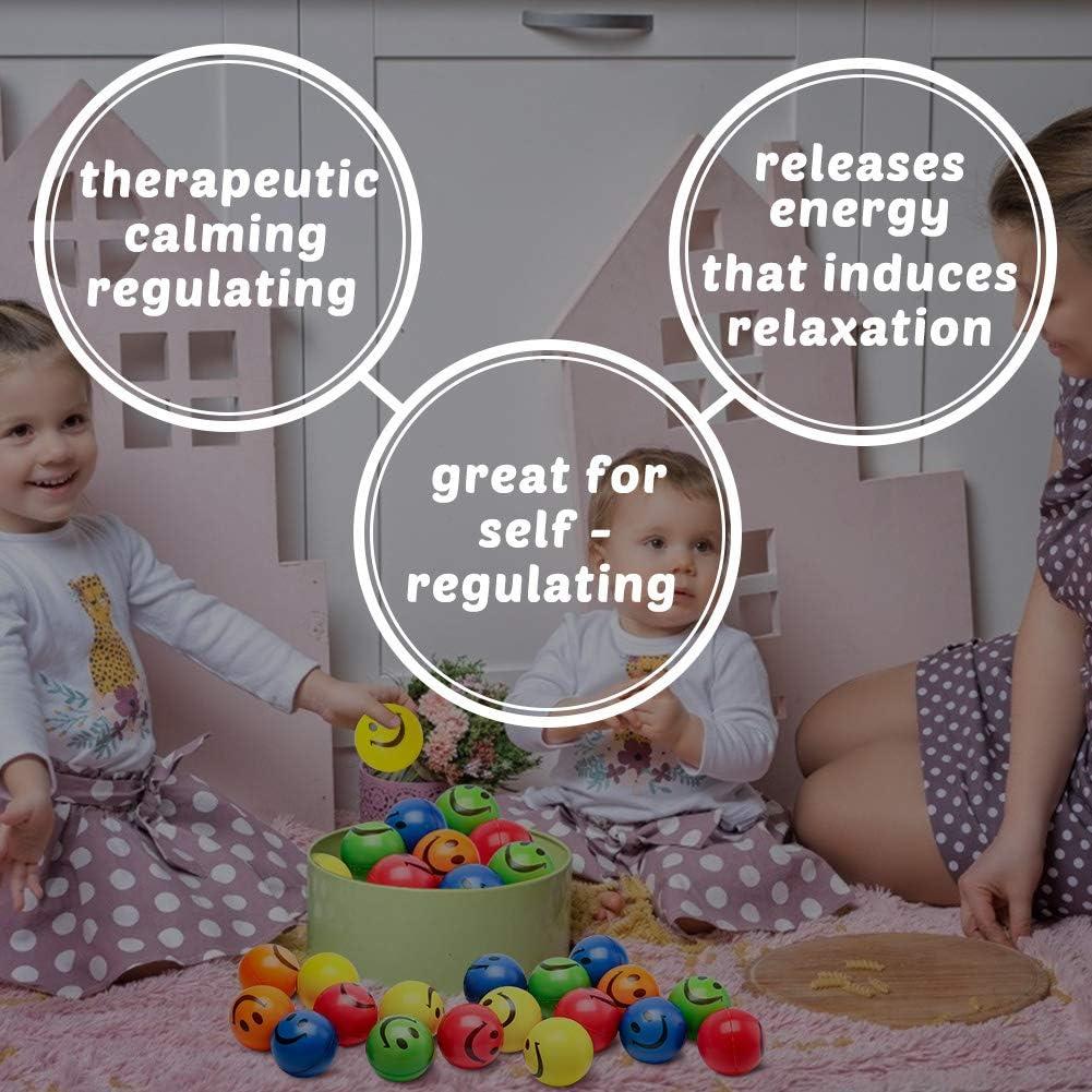 LovesTown 20 Pelotas Antiestrés 6.35 cm para Adultos y Niños